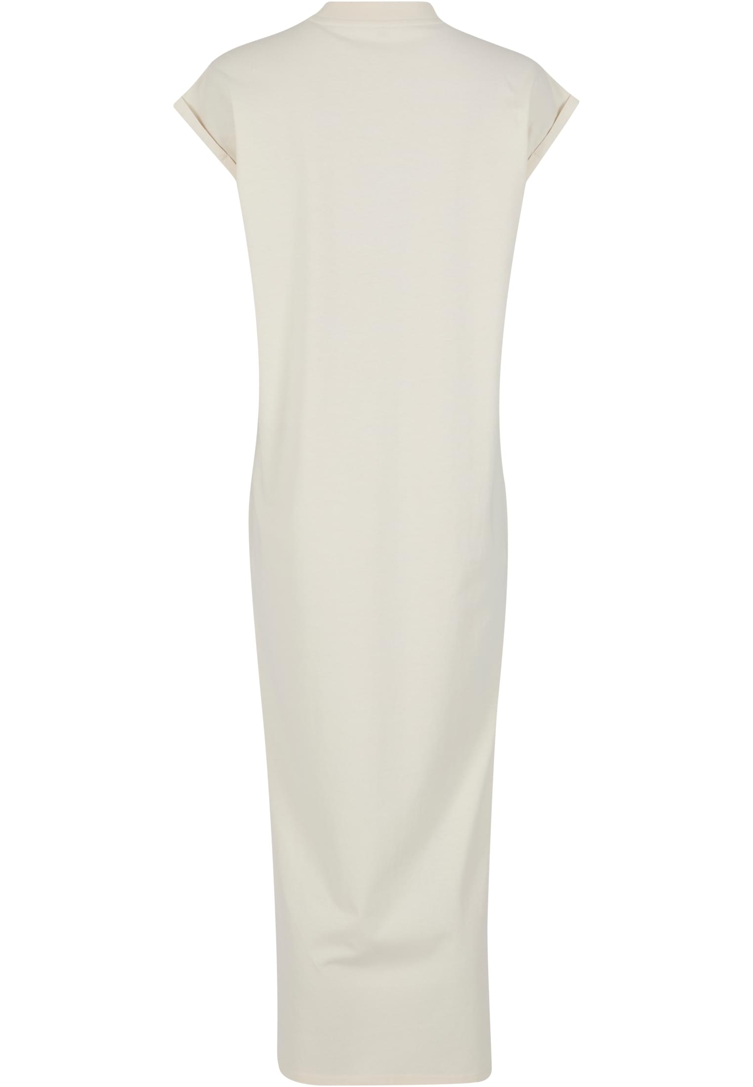 Ladies Long Extended Shoulder Dress whitesand | whitesand