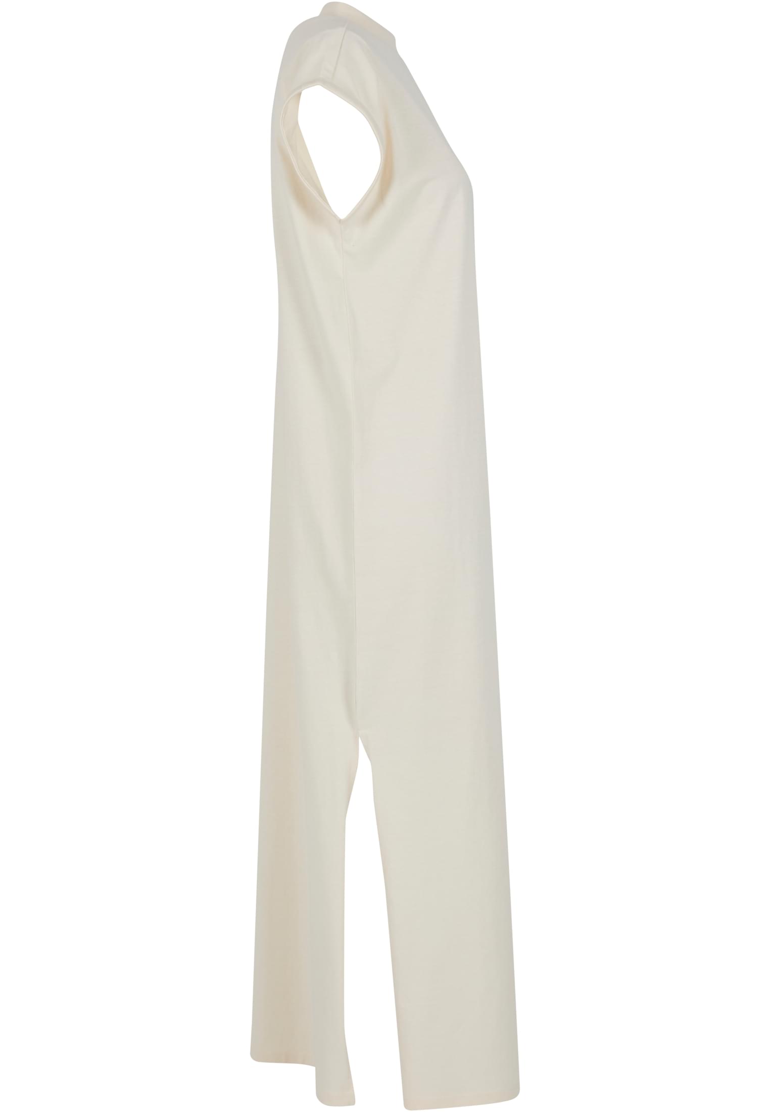 Ladies Long Extended Shoulder Dress whitesand | whitesand
