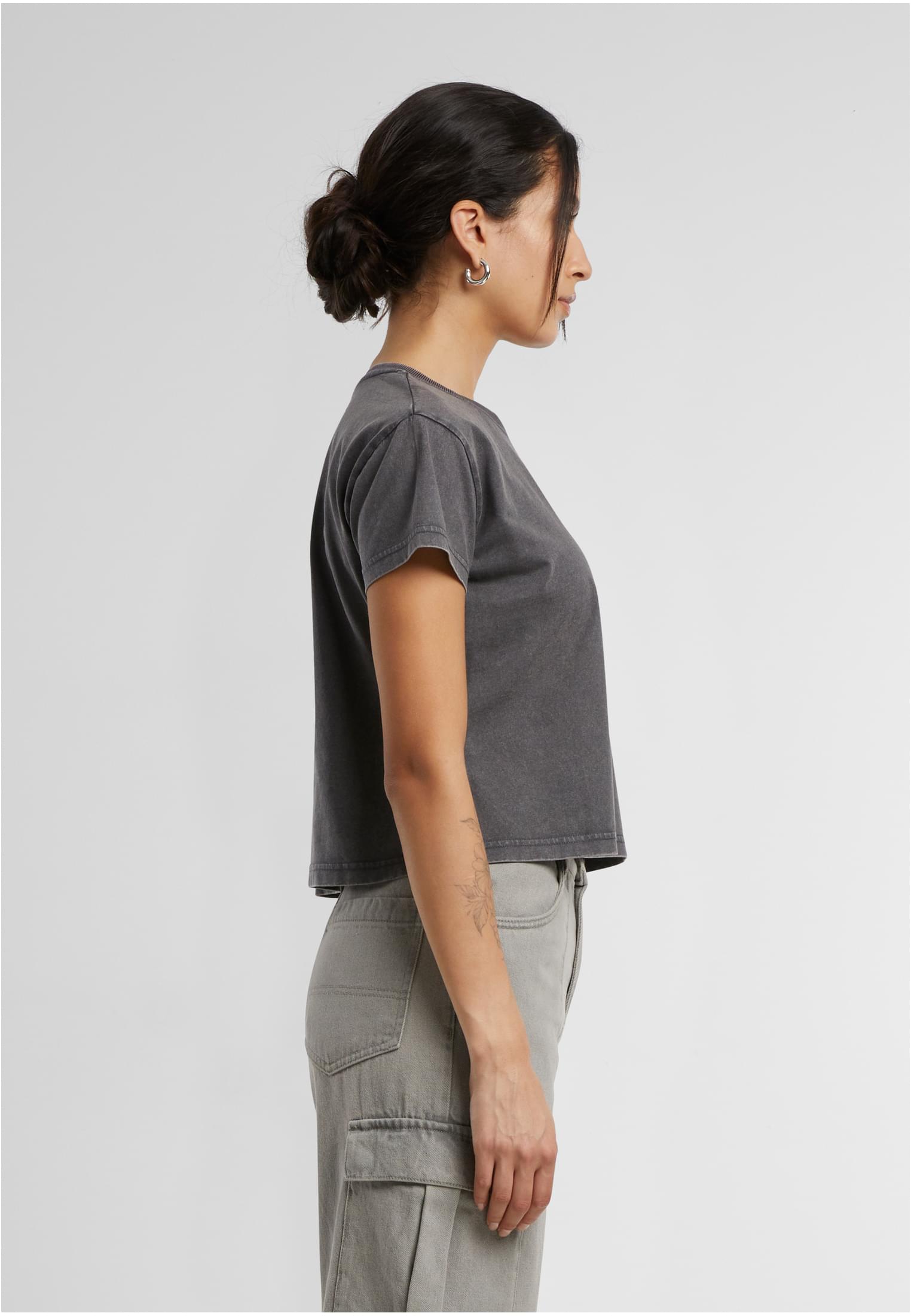 Ladies Vintage Cropped Tee magnet | magnet
