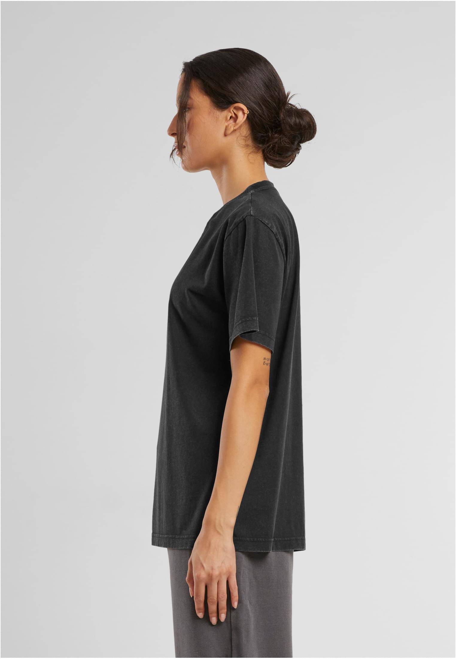 Ladies Vintage Everyday Tee black | black