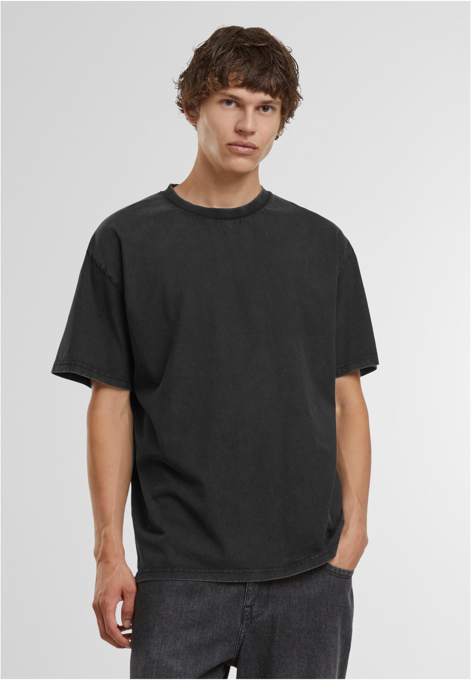Vintage Heavy Loose Tee black | black