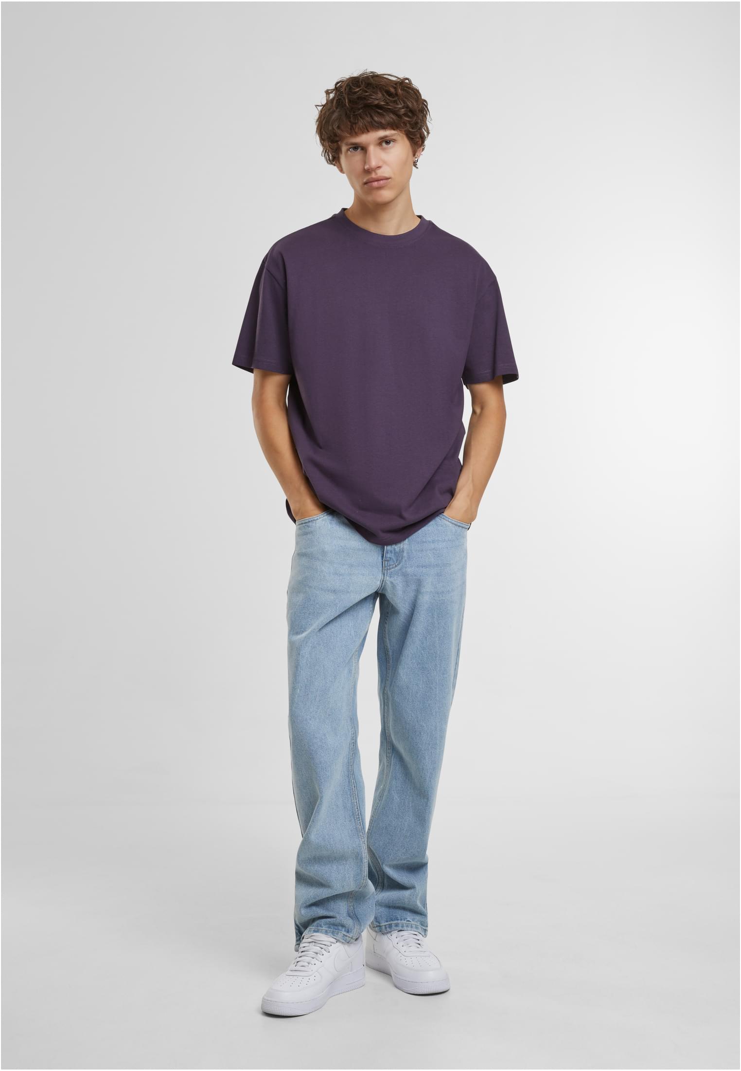 Cotton Loose Tee purplenight | purplenight