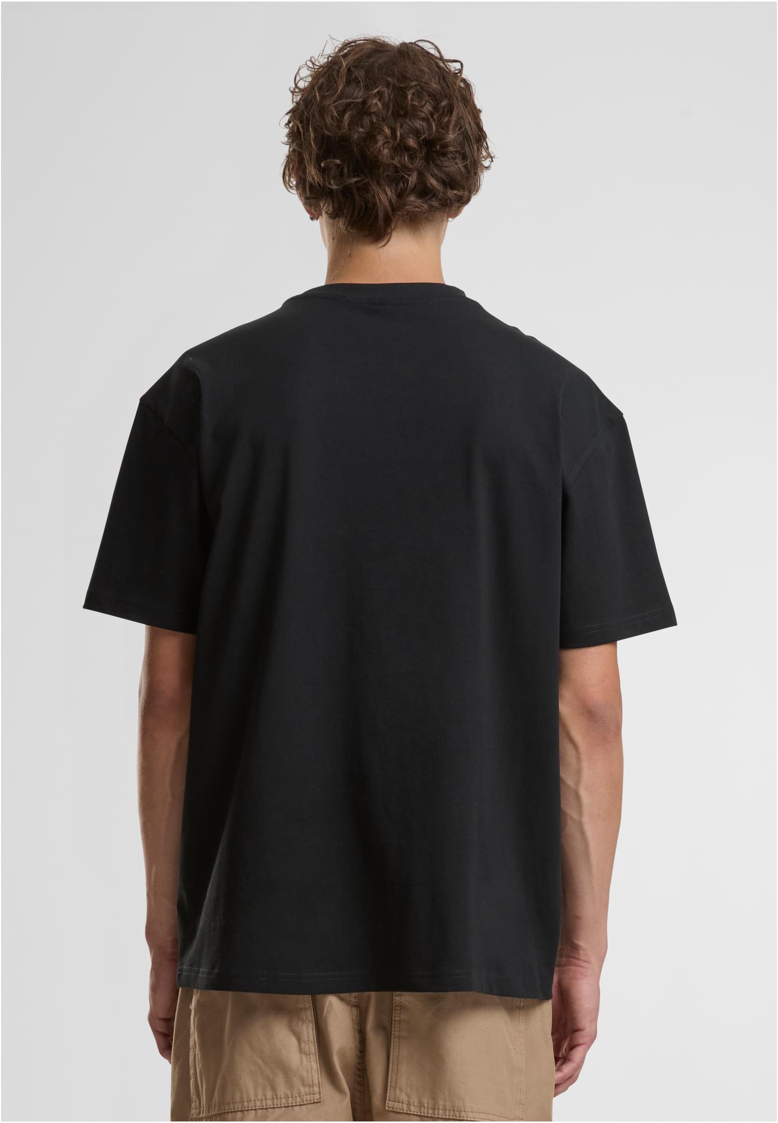Cotton Loose Tee black | black