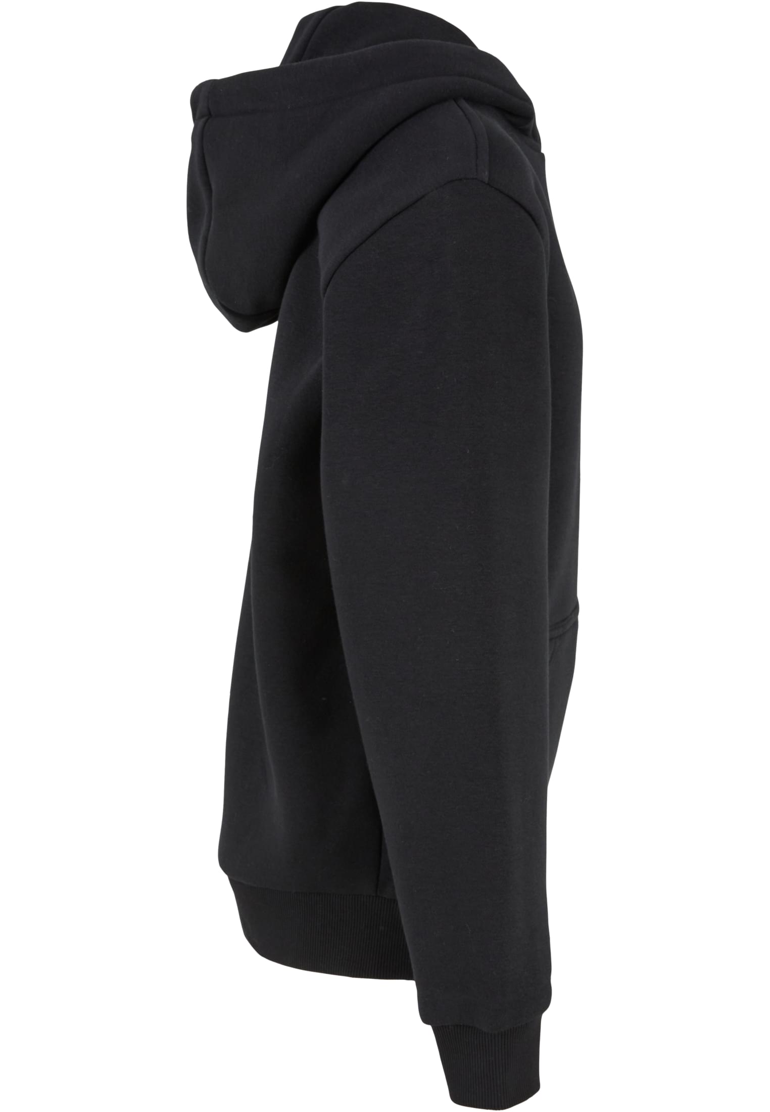 Kids Fluffy Hoody black | black