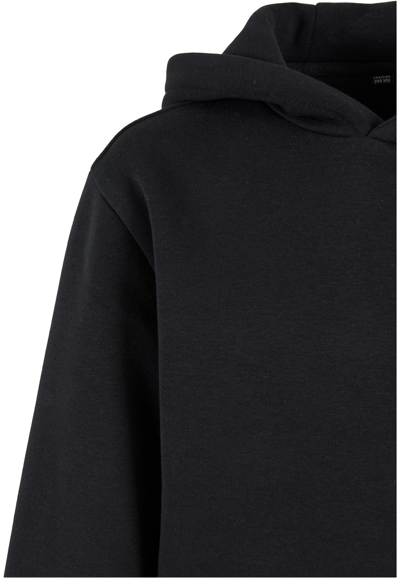 Kids Fluffy Hoody black | black