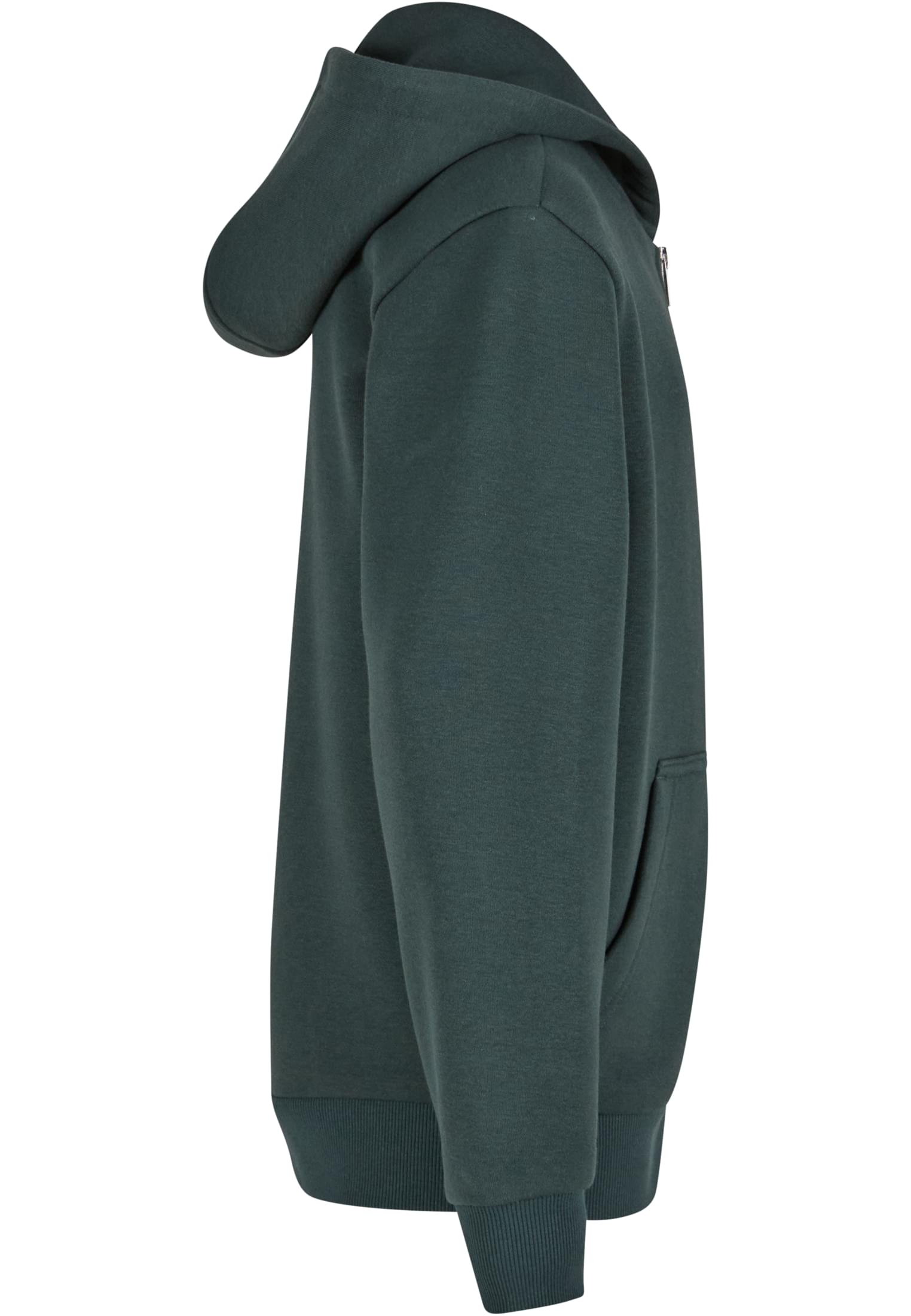 Kids Fluffy Zip Hoody bottlegreen | bottlegreen