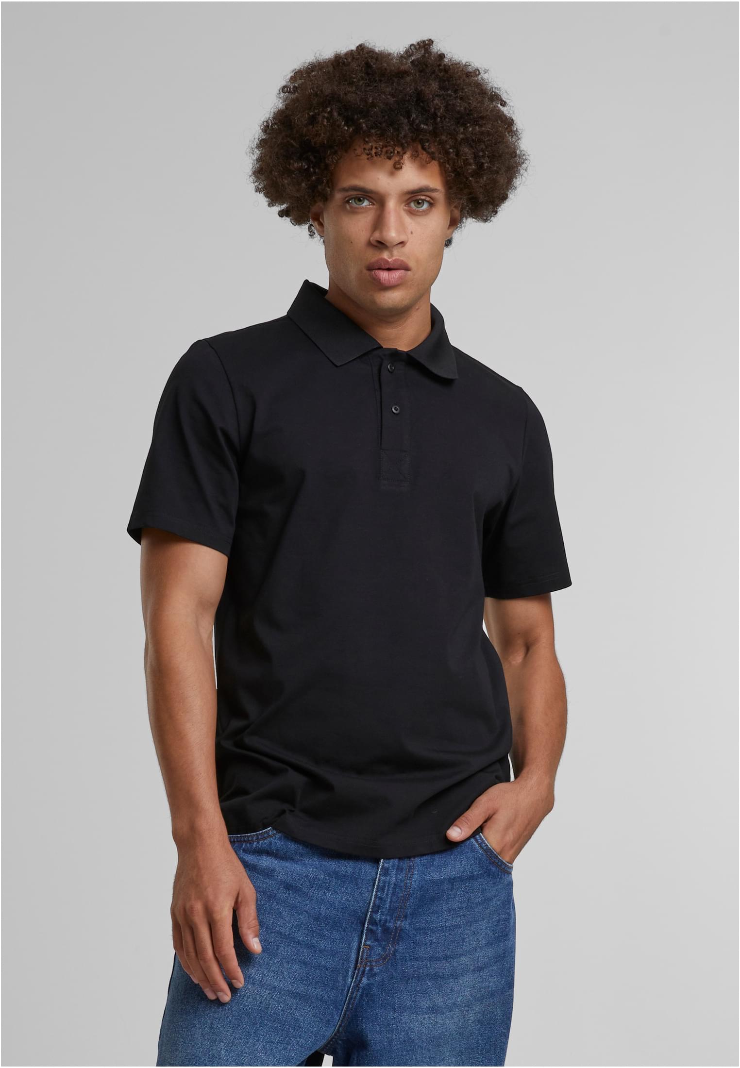 Sorona Polo Tee black | black