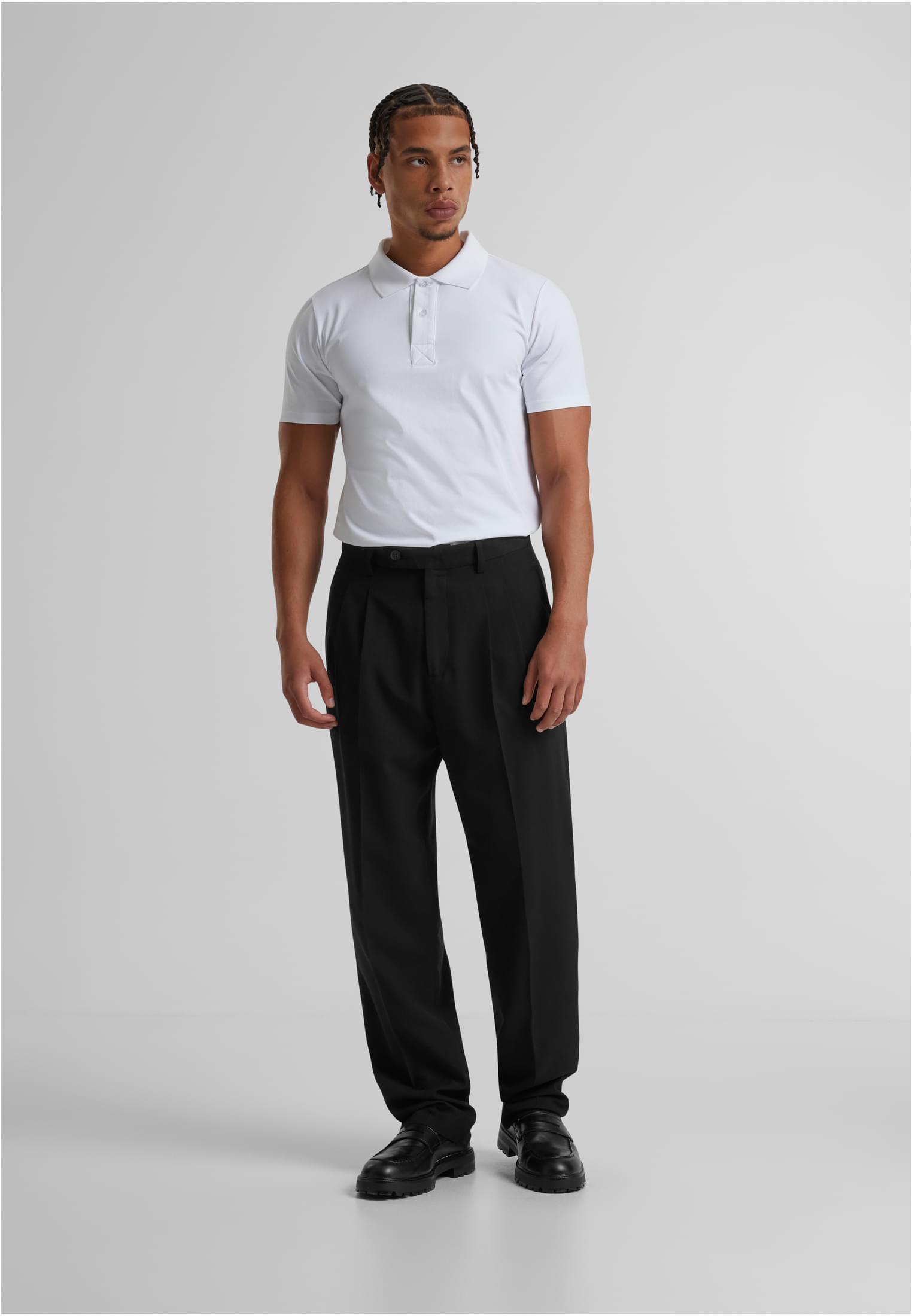 Sorona Polo Tee white | white