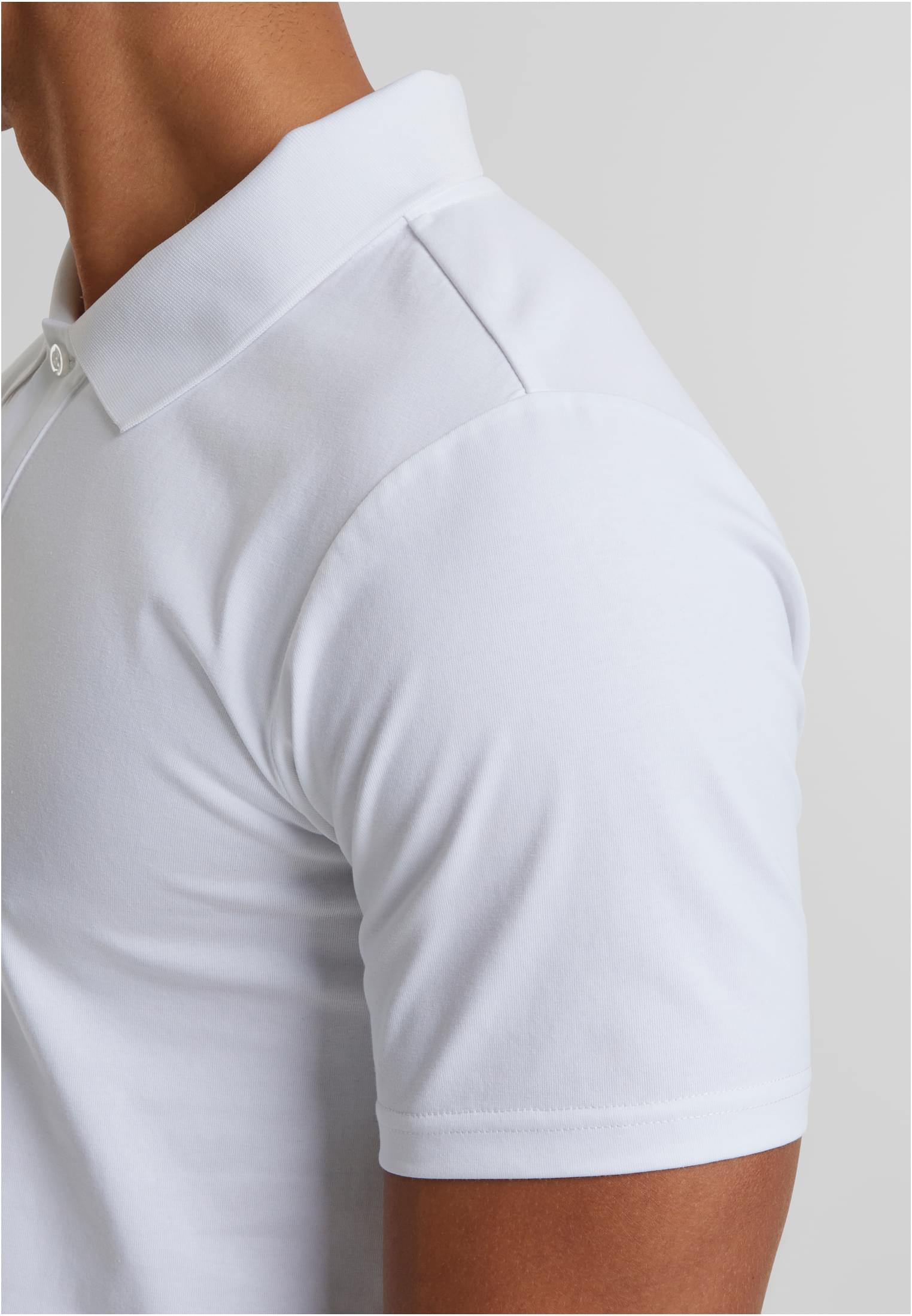 Sorona Polo Tee white | white