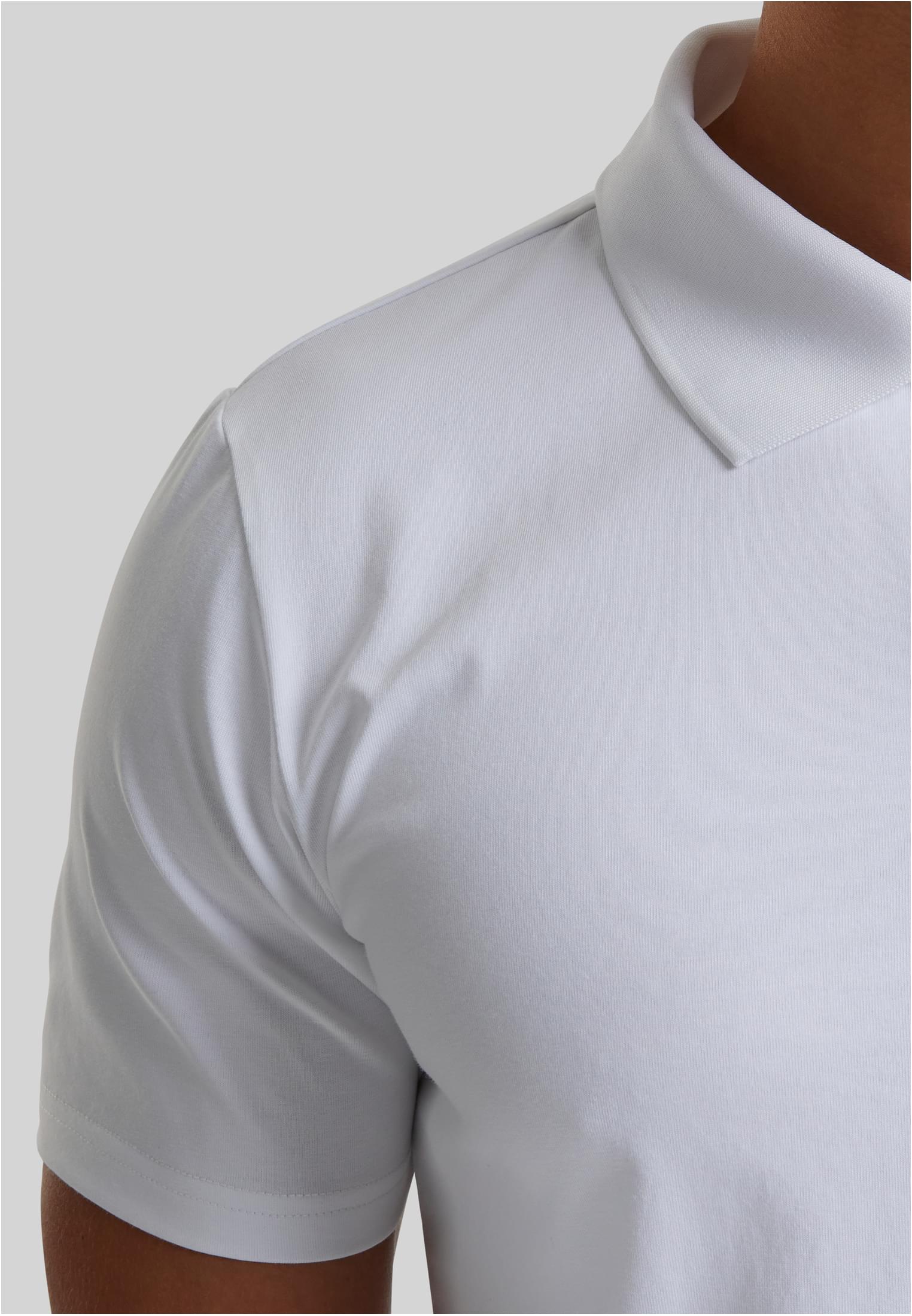 Sorona Polo Tee white | white