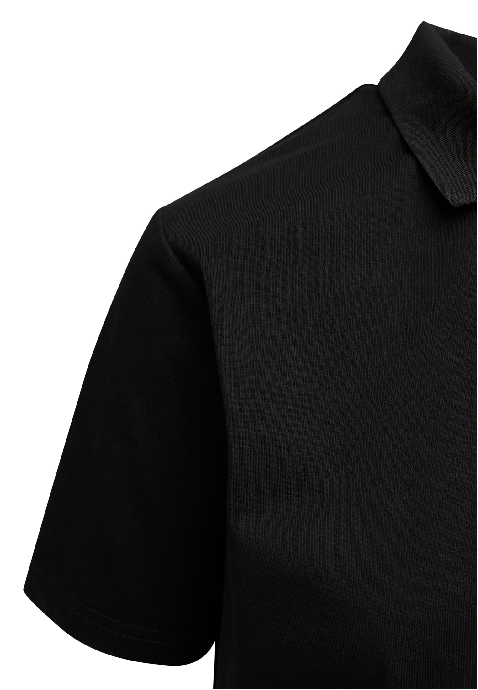 Ladies Sorona Polo Tee black | black