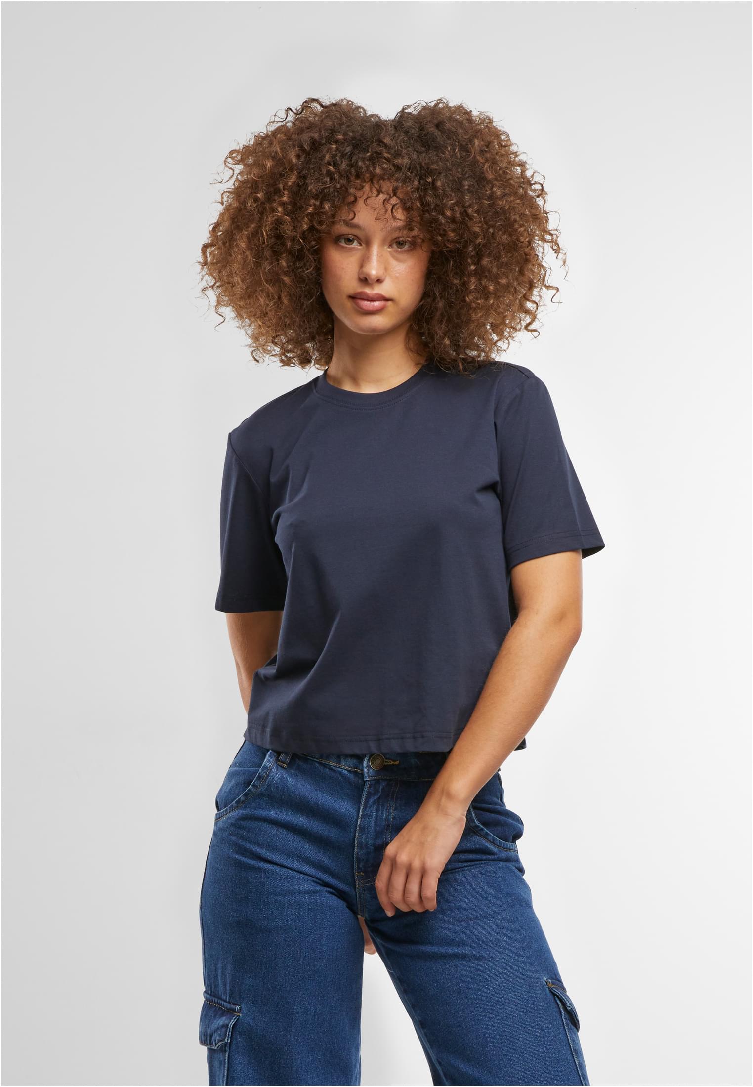 Ladies Sorona Loose Fit Tee navy | navy