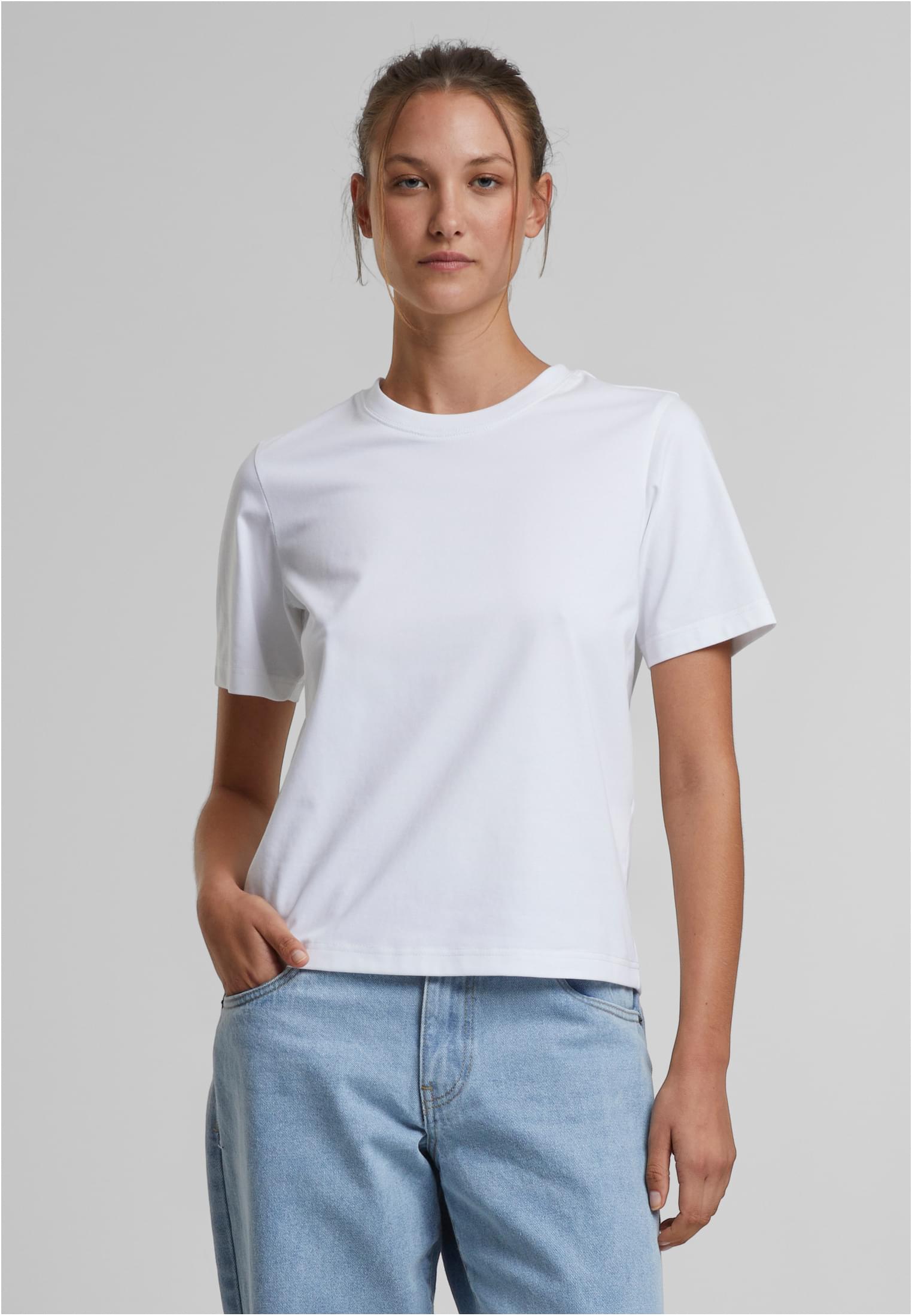 Ladies Sorona Loose Fit Tee white | white