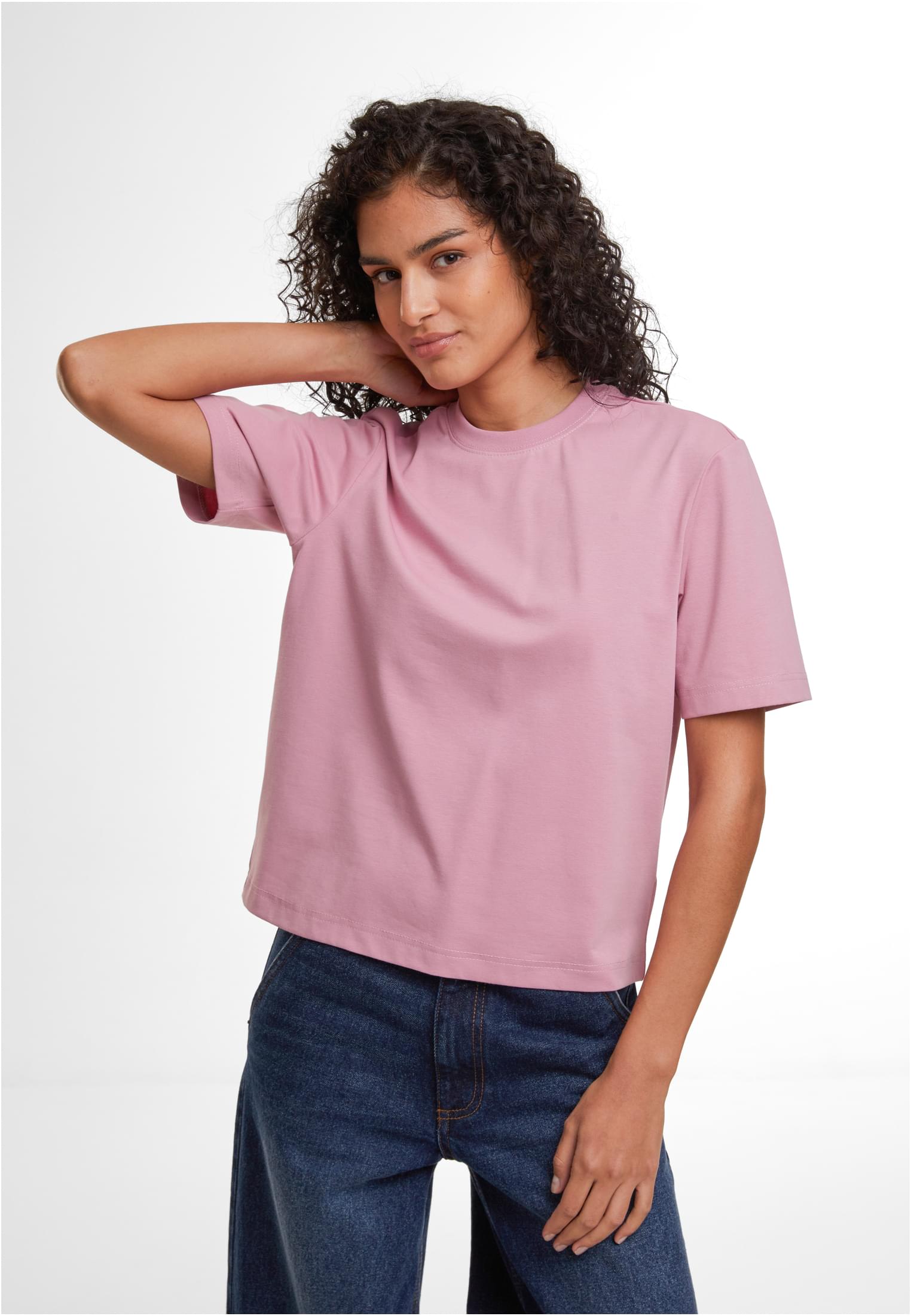 Ladies Sorona Loose Fit Tee dustypink | dustypink