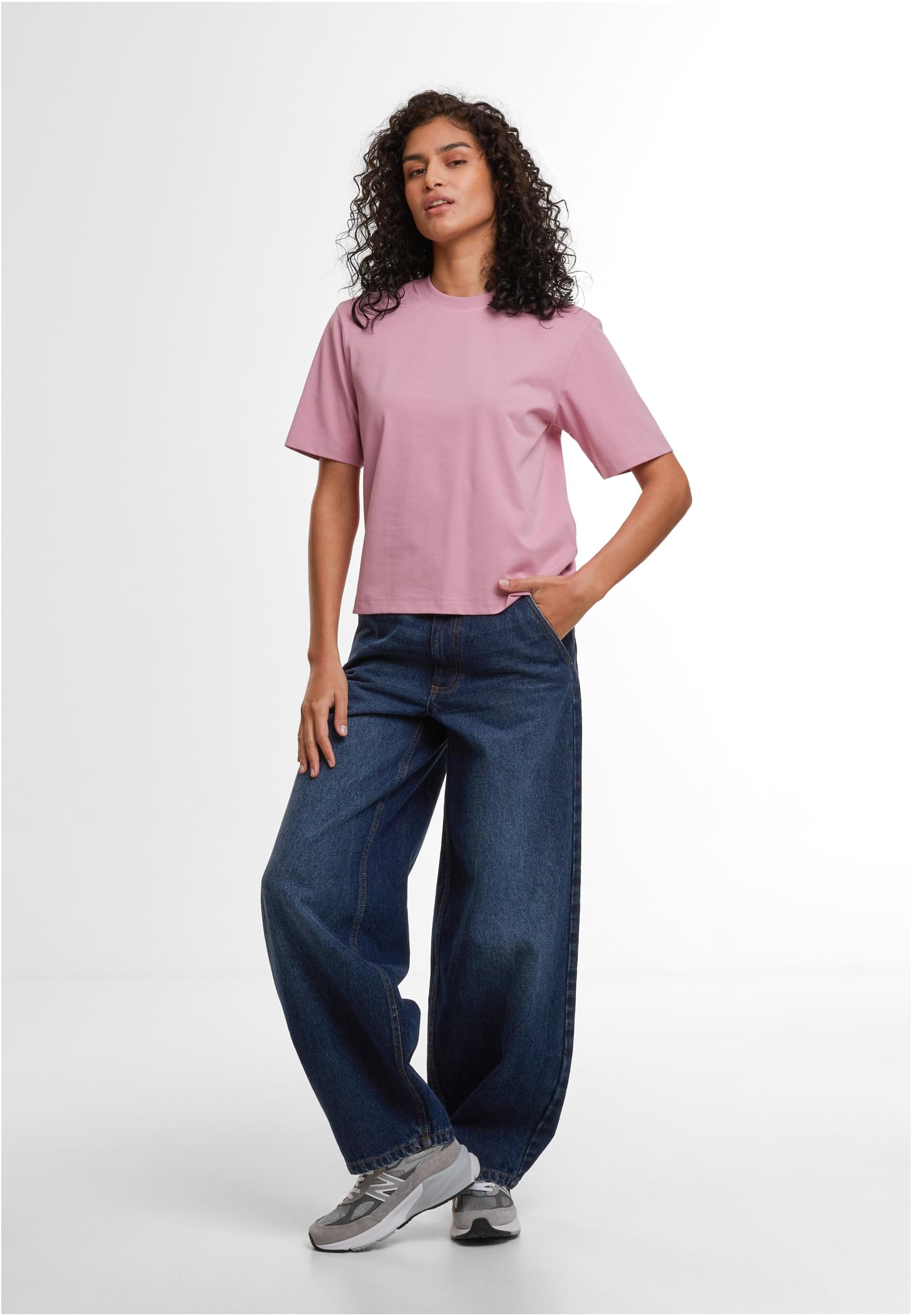 Ladies Sorona Loose Fit Tee dustypink | dustypink