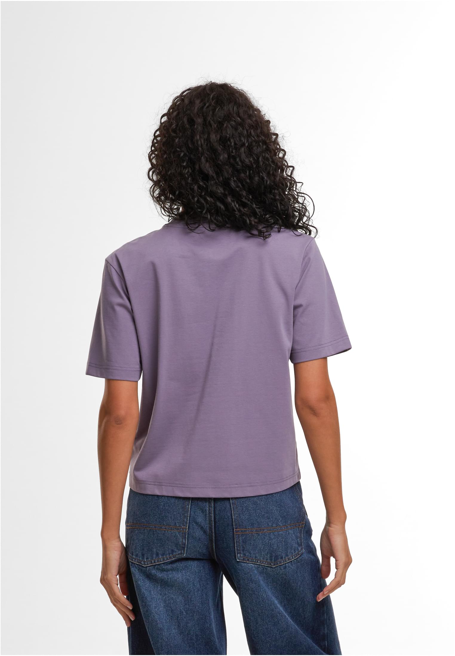 Ladies Sorona Loose Fit Tee dustypurple | dustypurple