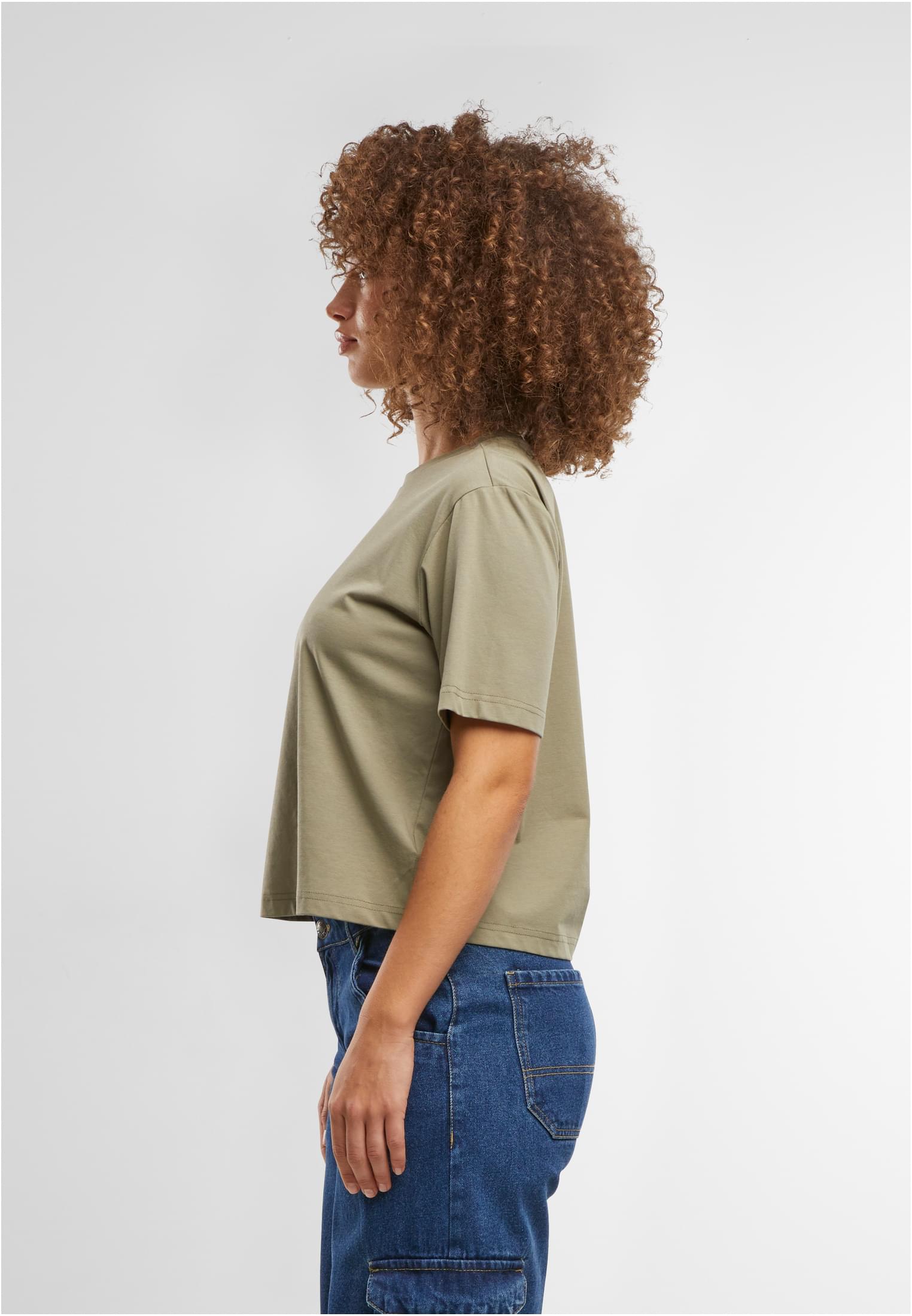 Ladies Sorona Loose Fit Tee paleolive | paleolive