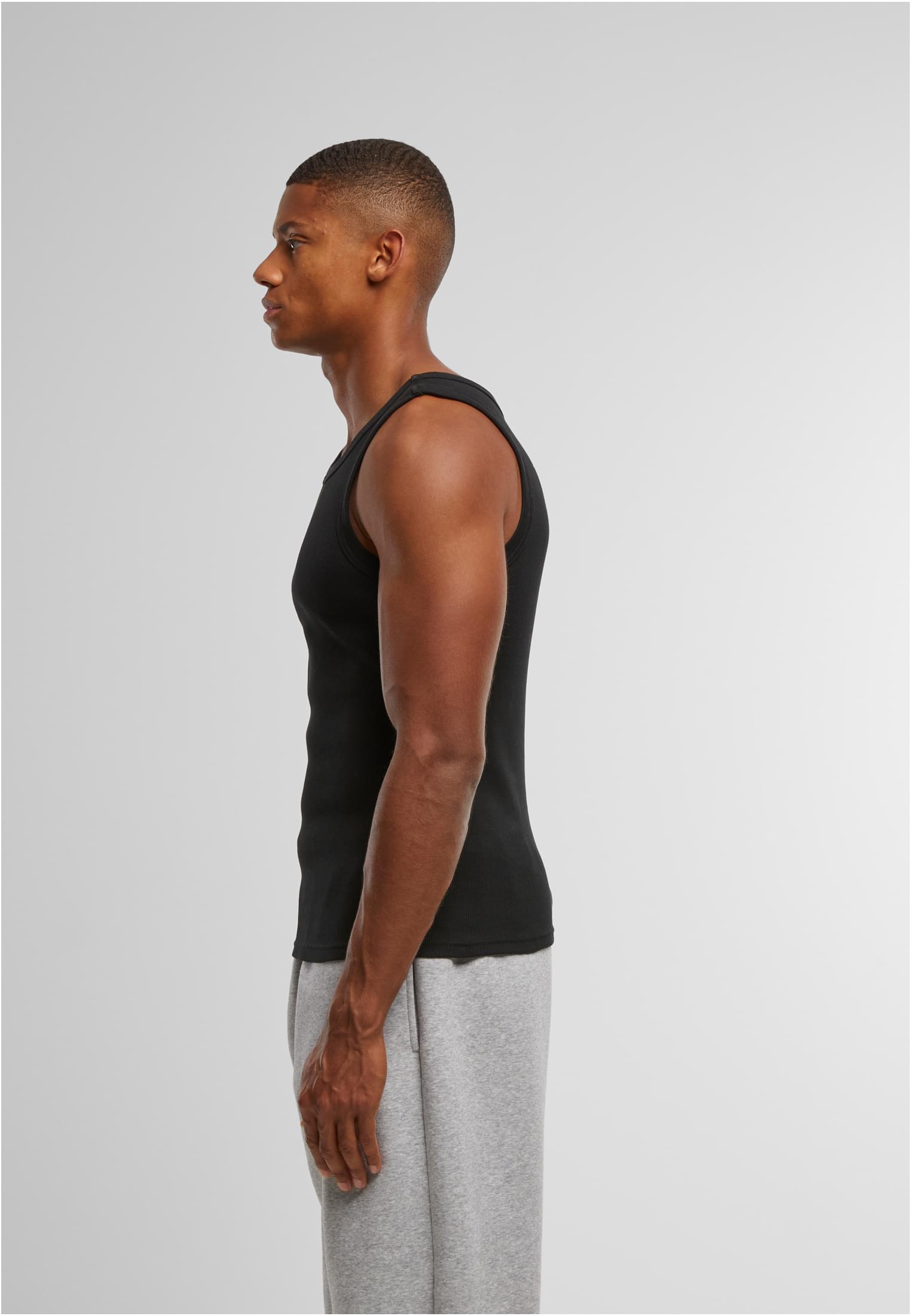 Mens Tanktop black | black