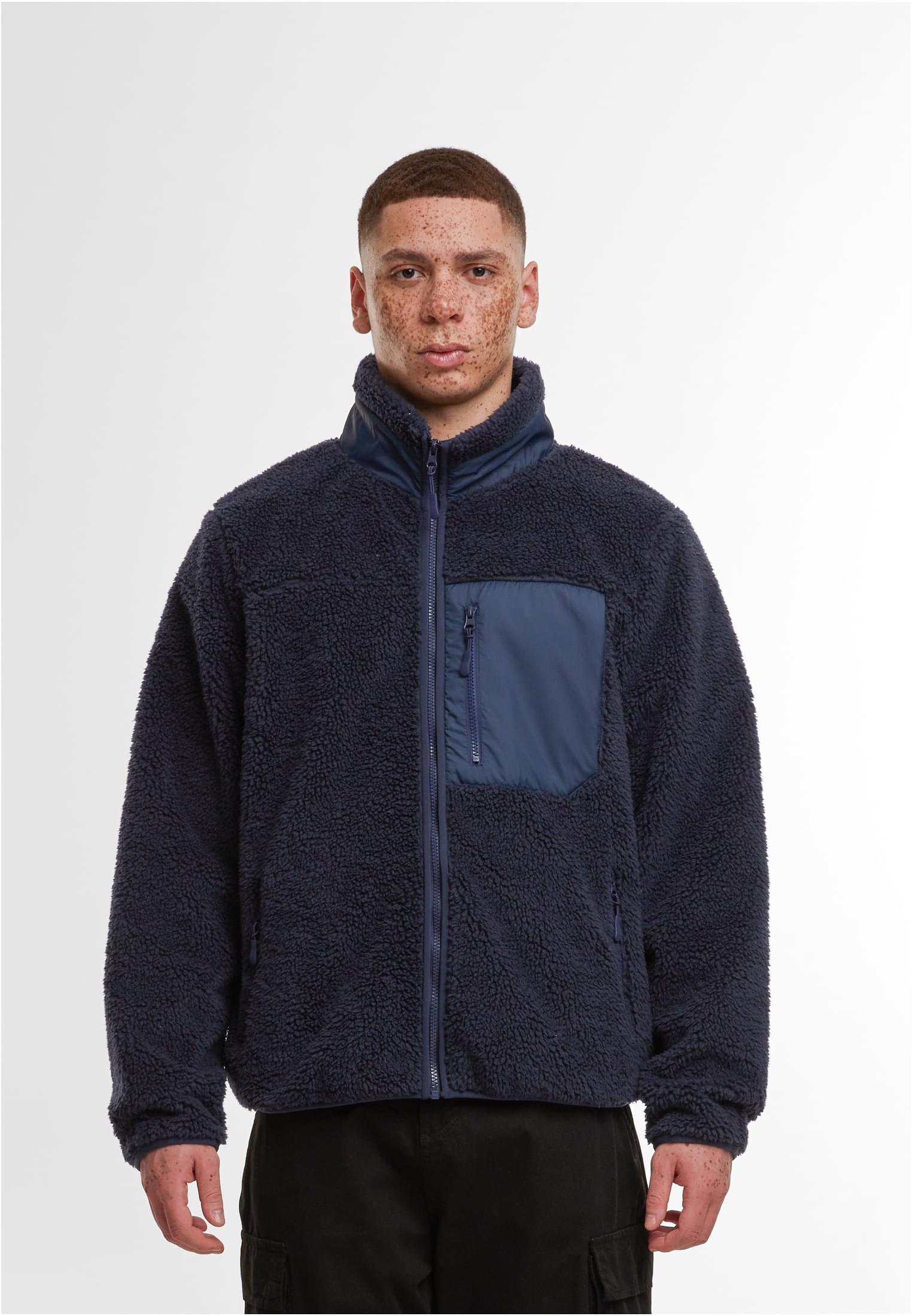 Bonded Sherpa Jacket navy | navy
