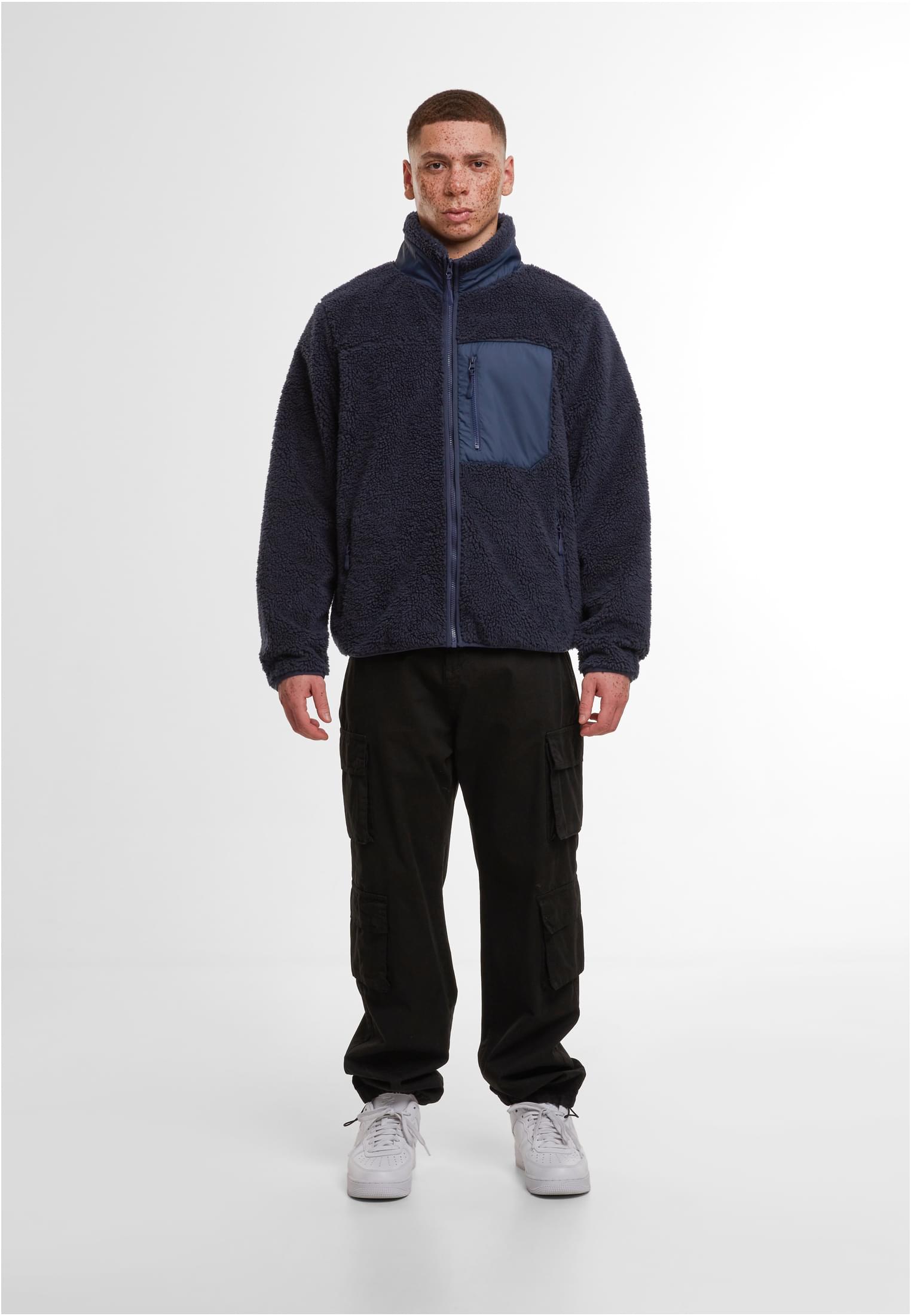 Bonded Sherpa Jacket navy | navy