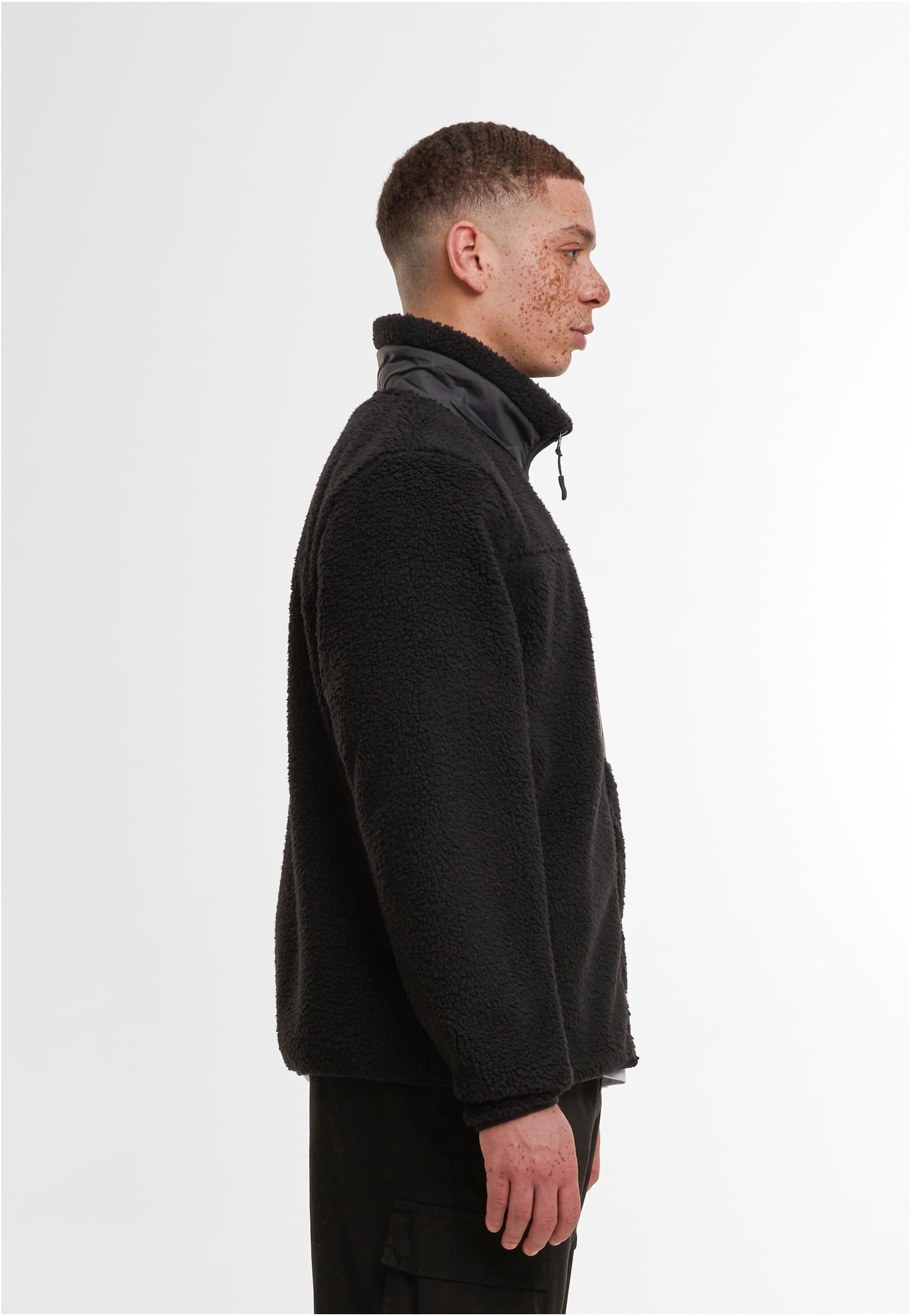 Bonded Sherpa Jacket black | black