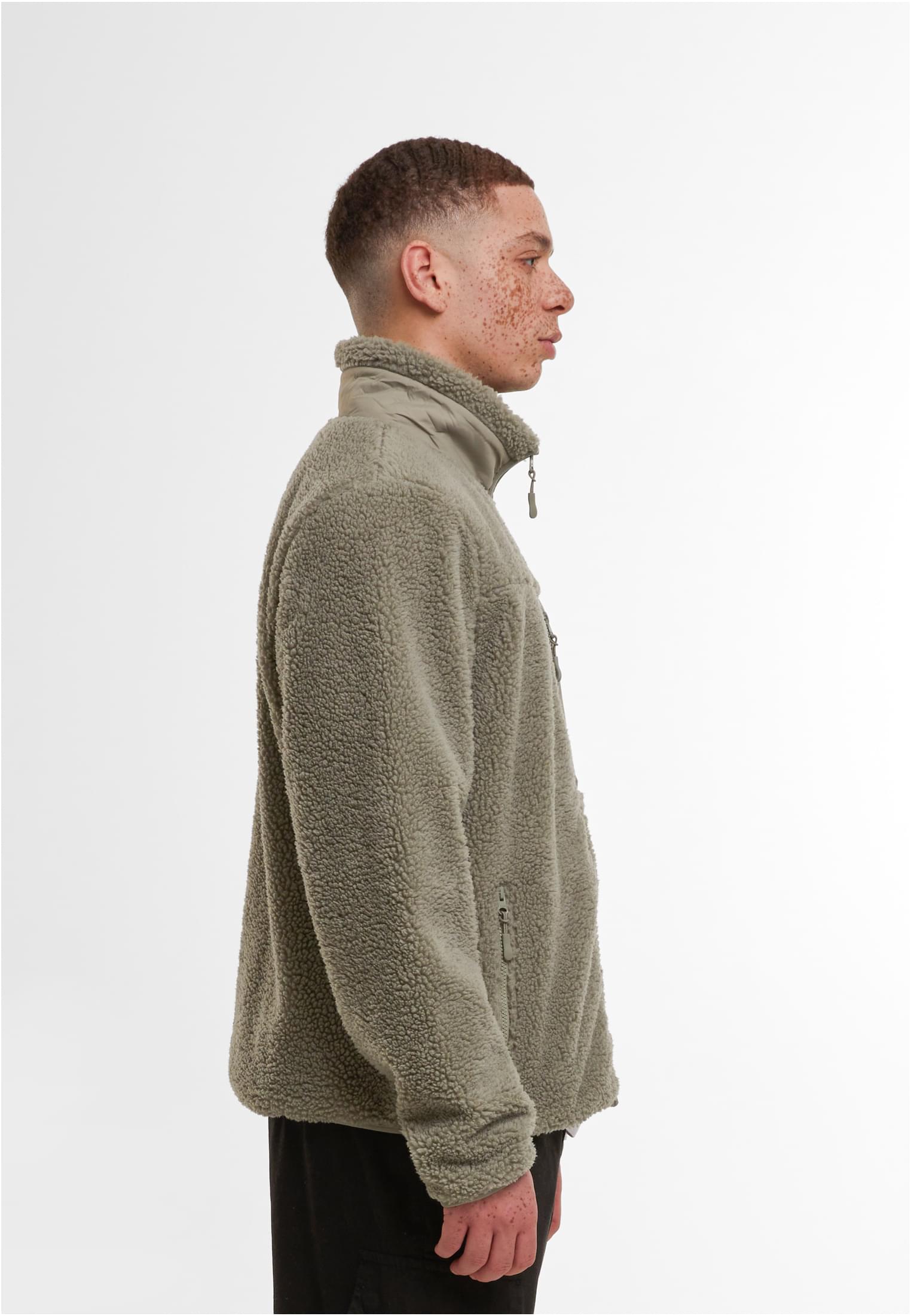 Bonded Sherpa Jacket paleolive | paleolive