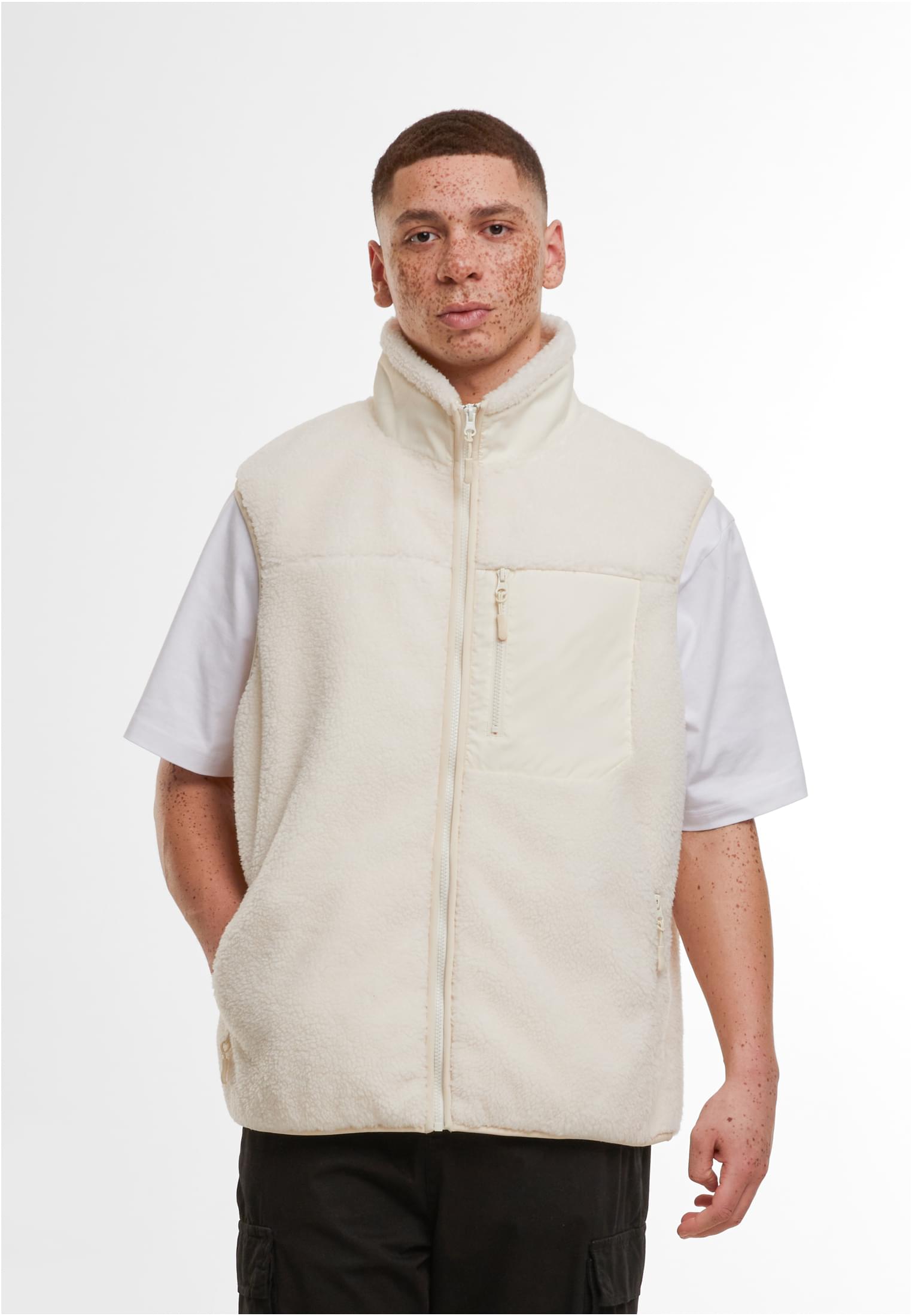 Bonded Sherpa Vest whitesand | whitesand