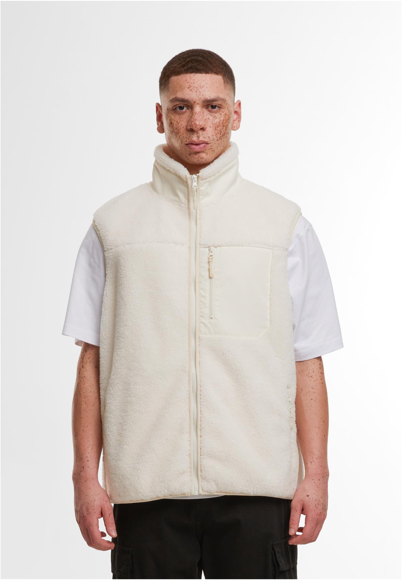 Bonded Sherpa Vest whitesand | whitesand