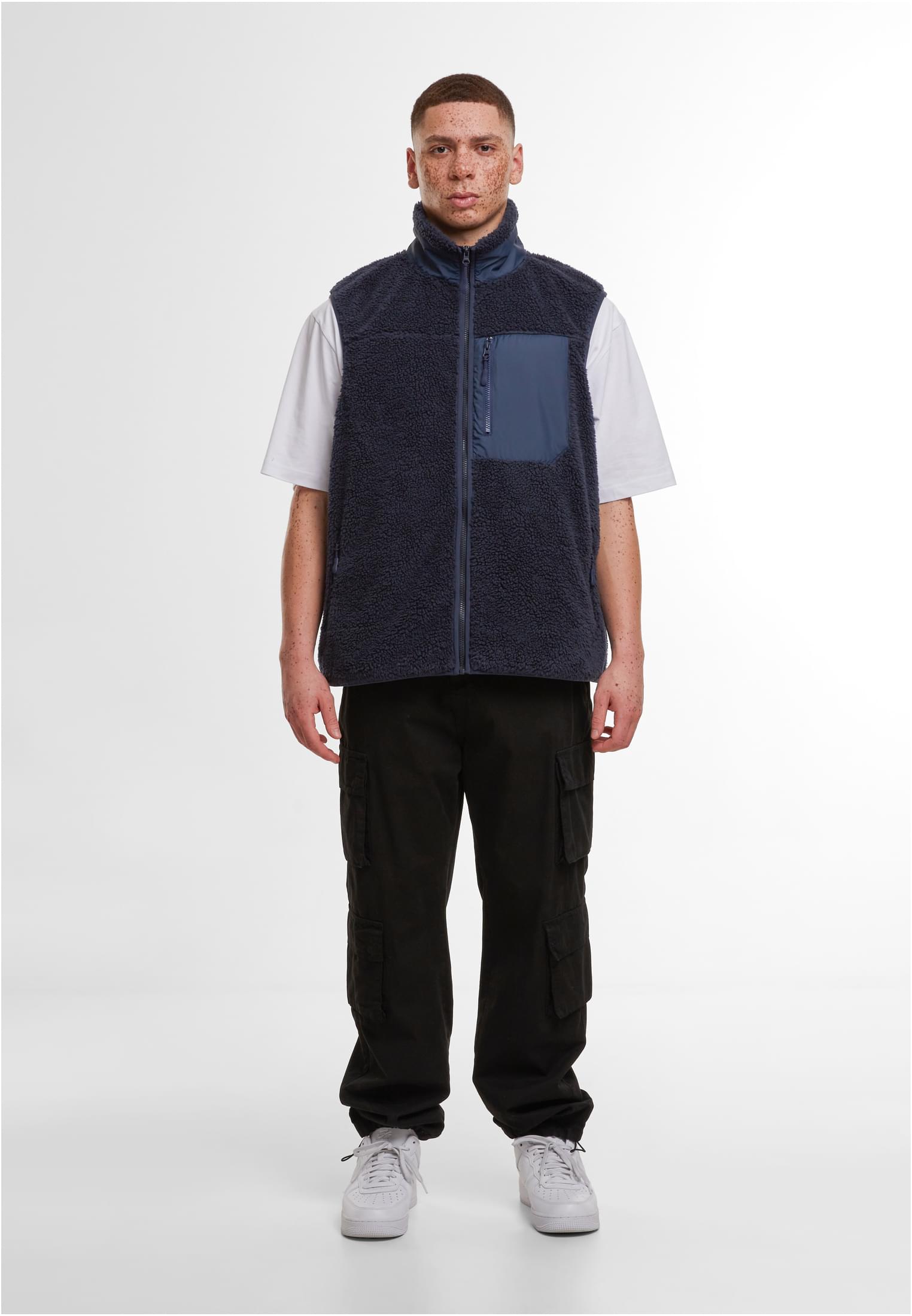 Bonded Sherpa Vest navy | navy
