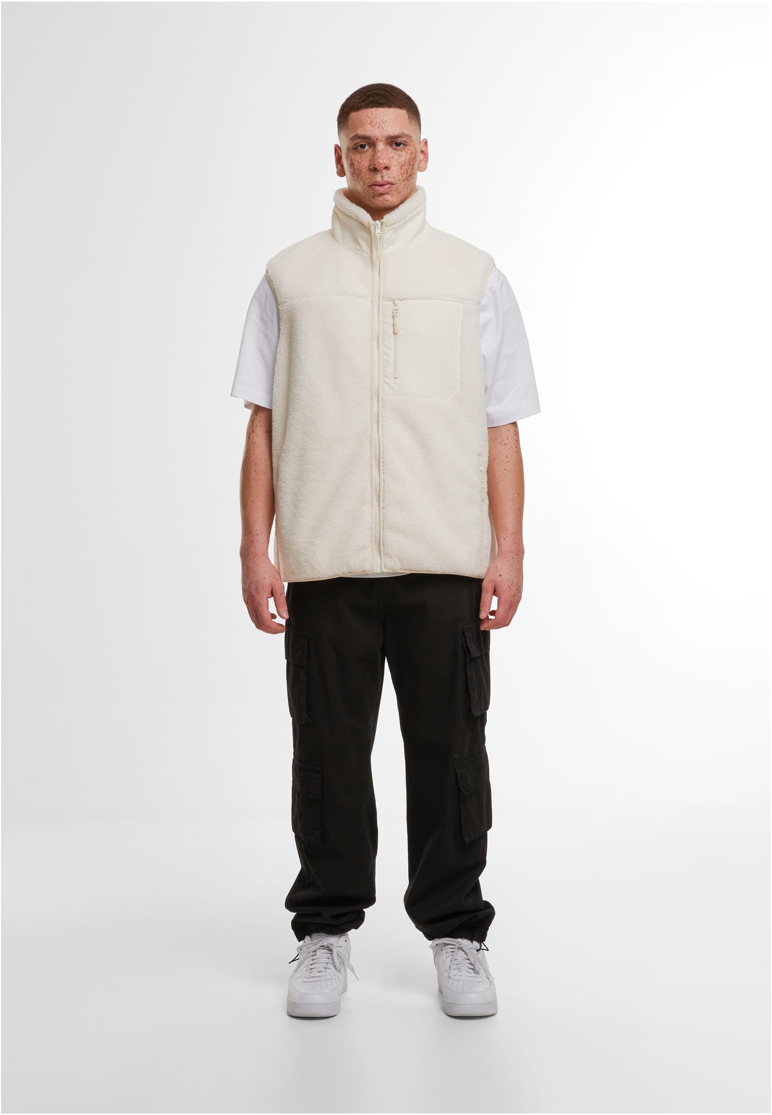Bonded Sherpa Vest whitesand | whitesand