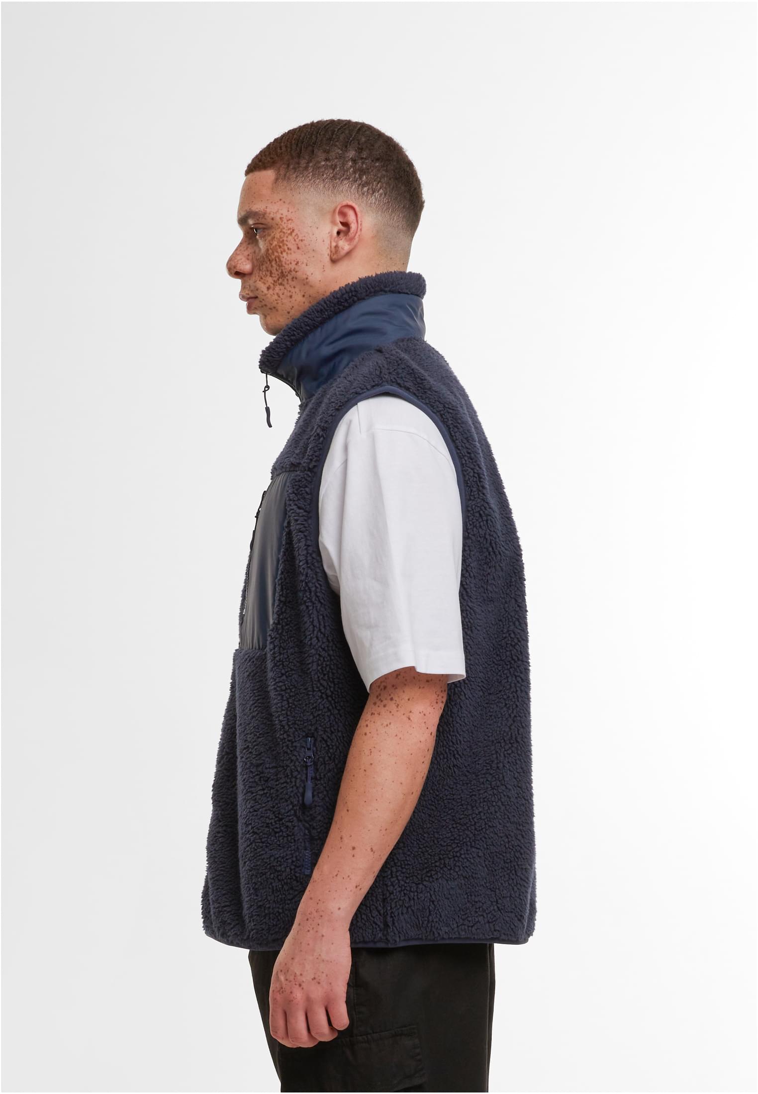 Bonded Sherpa Vest navy | navy