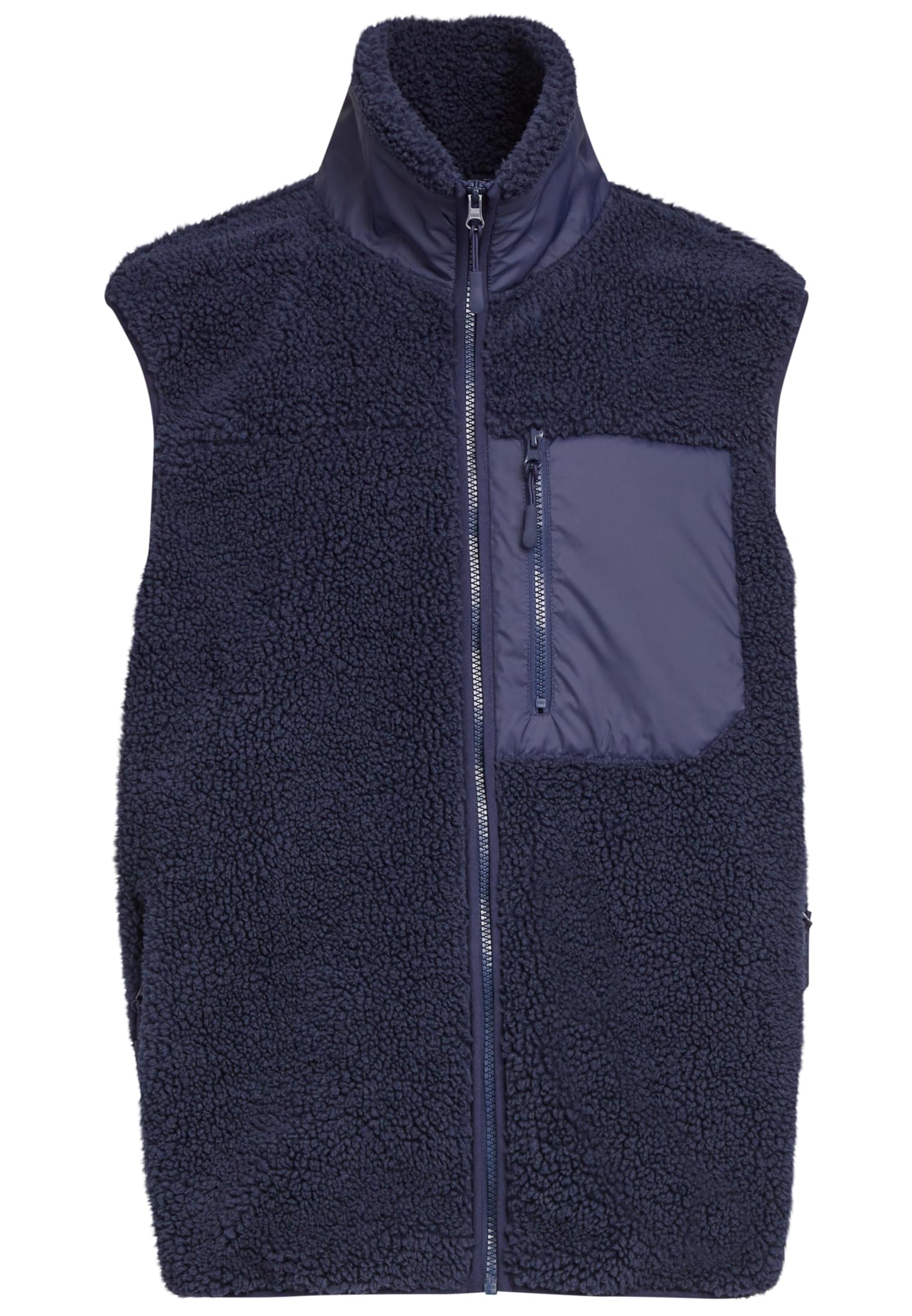 Bonded Sherpa Vest navy | navy