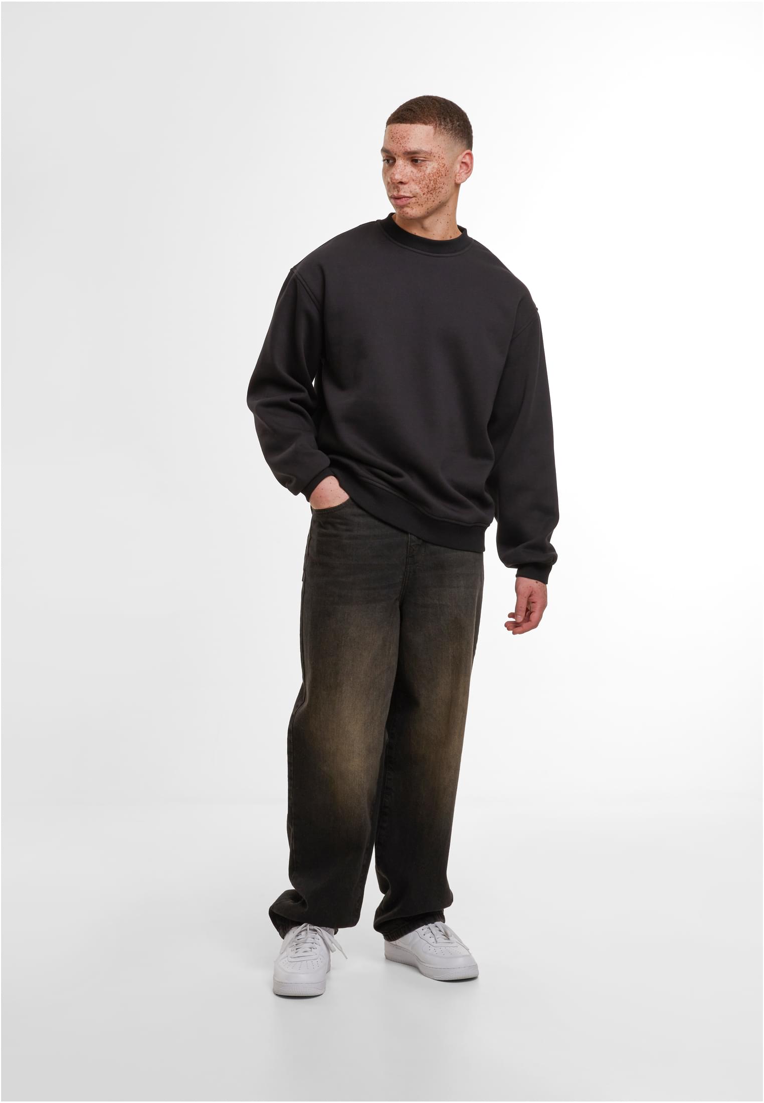 Loose Fit Sweatshirt black | black