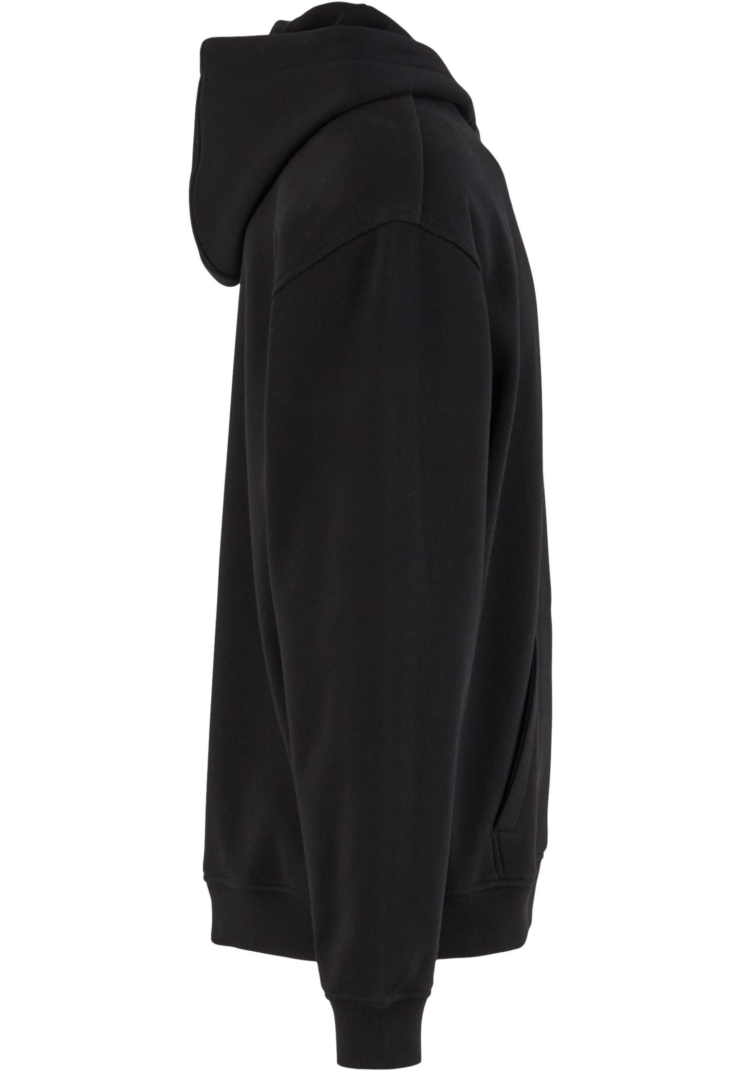 Loose Fit Hoody black | black