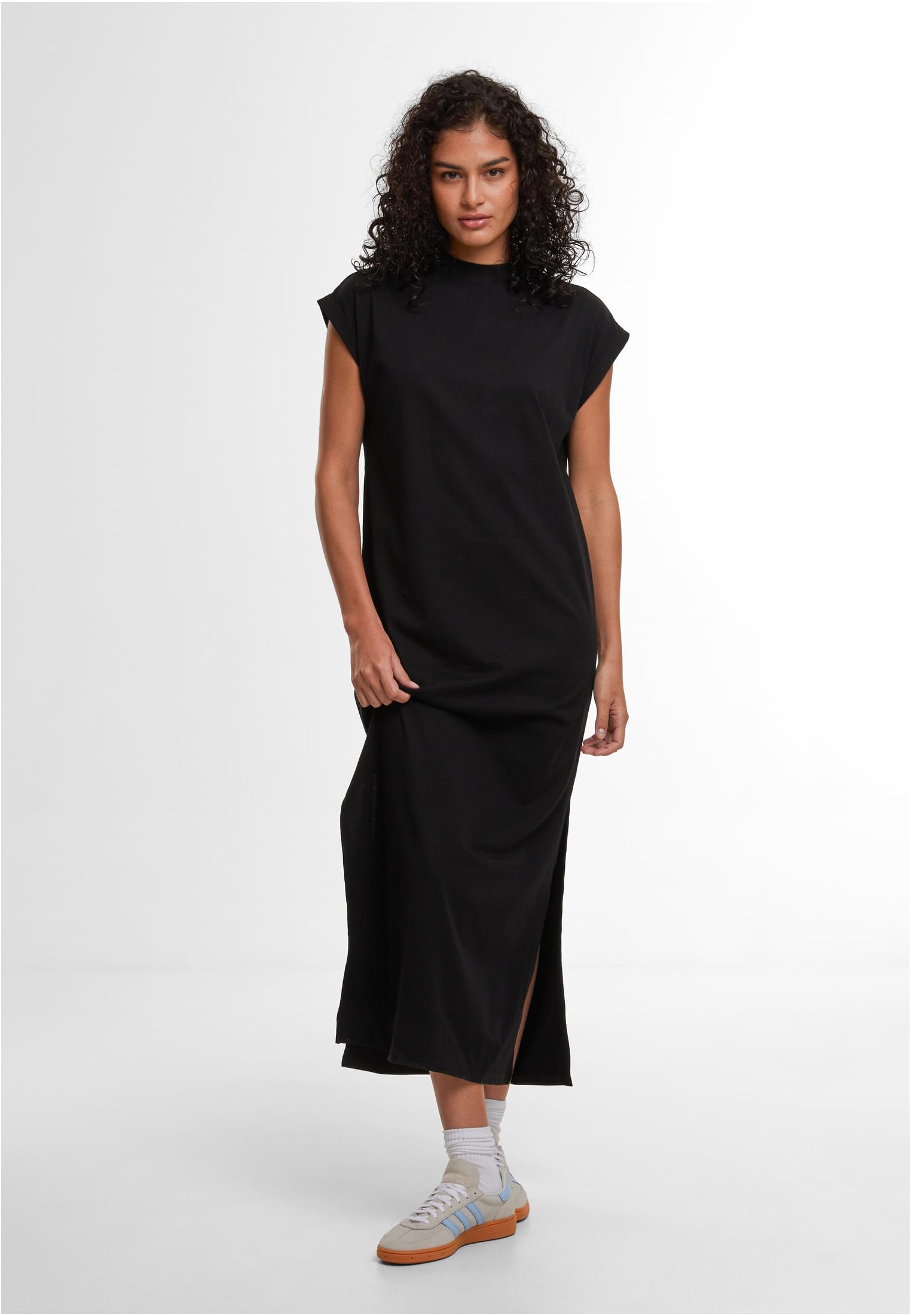 Ladies Sorona® Long Extended Shoulder Dress black | black