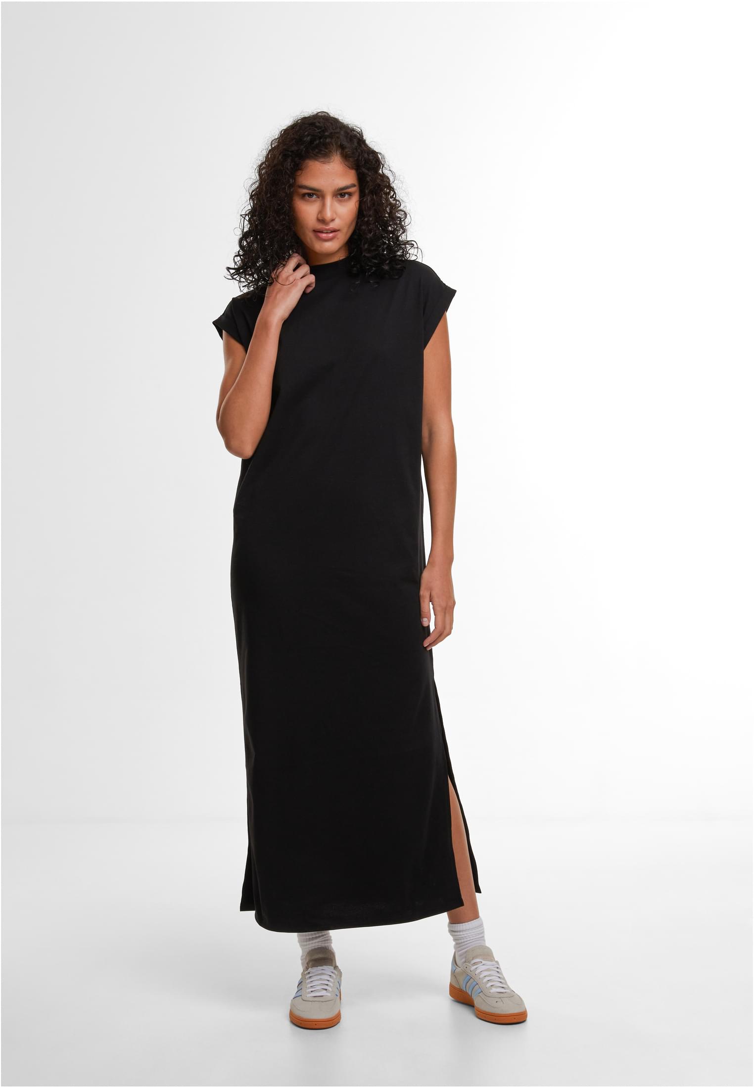 Ladies Sorona® Long Extended Shoulder Dress black | black