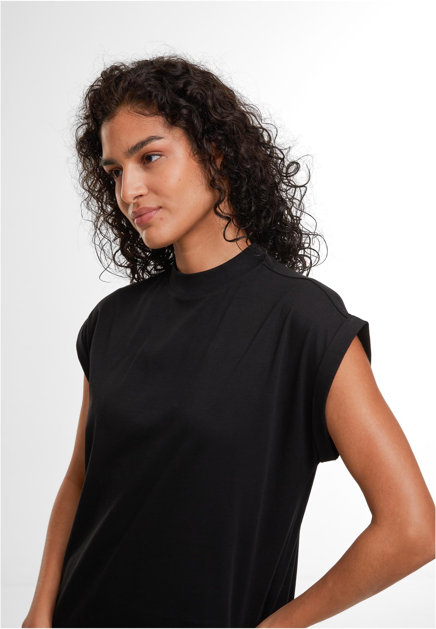 Ladies Sorona® Long Extended Shoulder Dress black | black