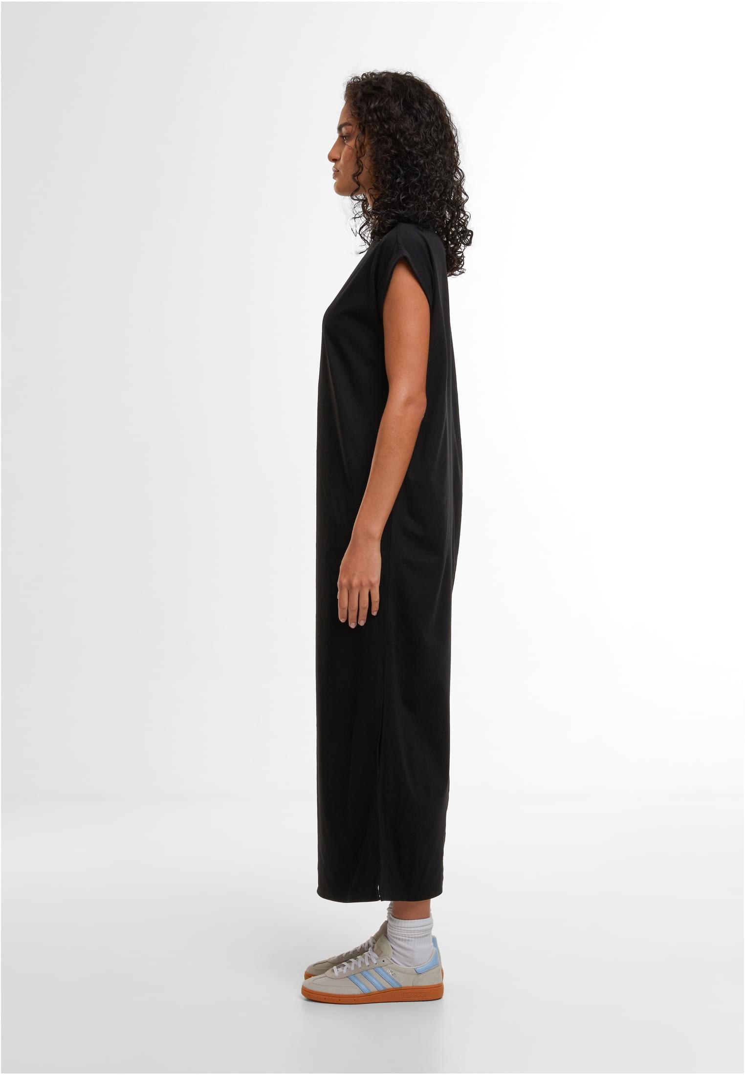 Ladies Sorona® Long Extended Shoulder Dress black | black