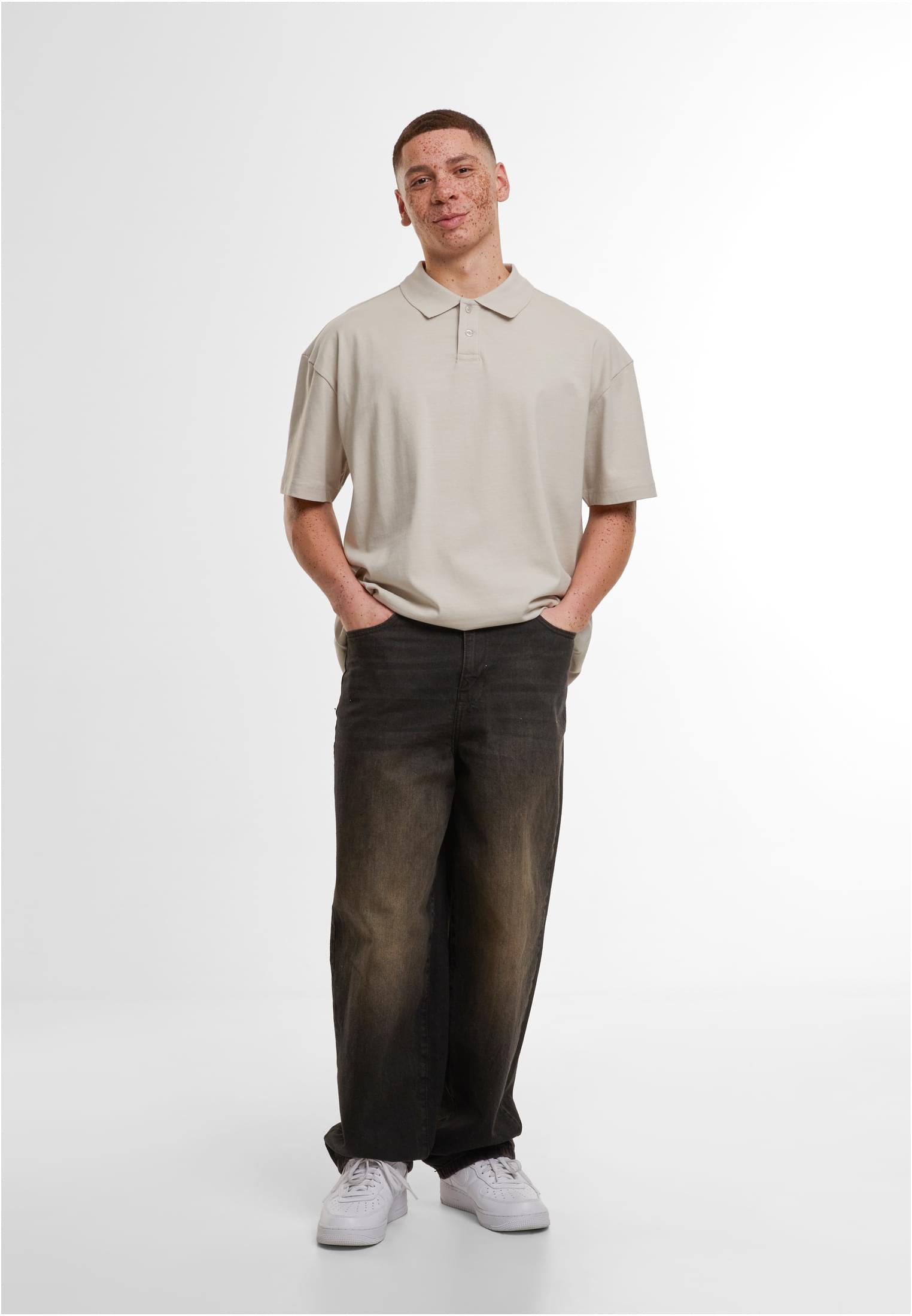 Oversized Polo Shirt cloud | cloud