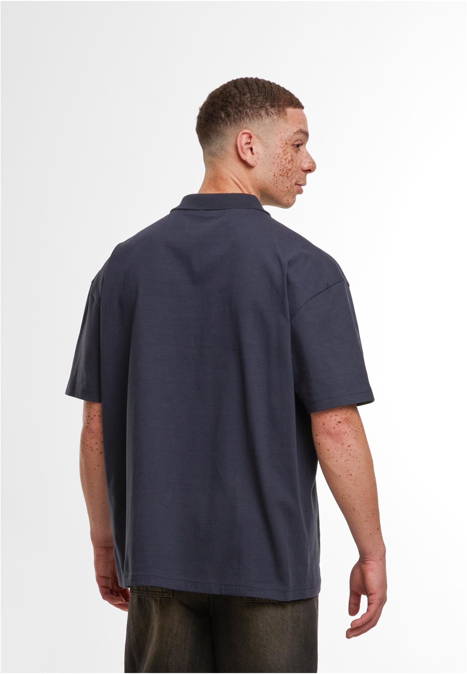 Oversized Polo Shirt navy | navy