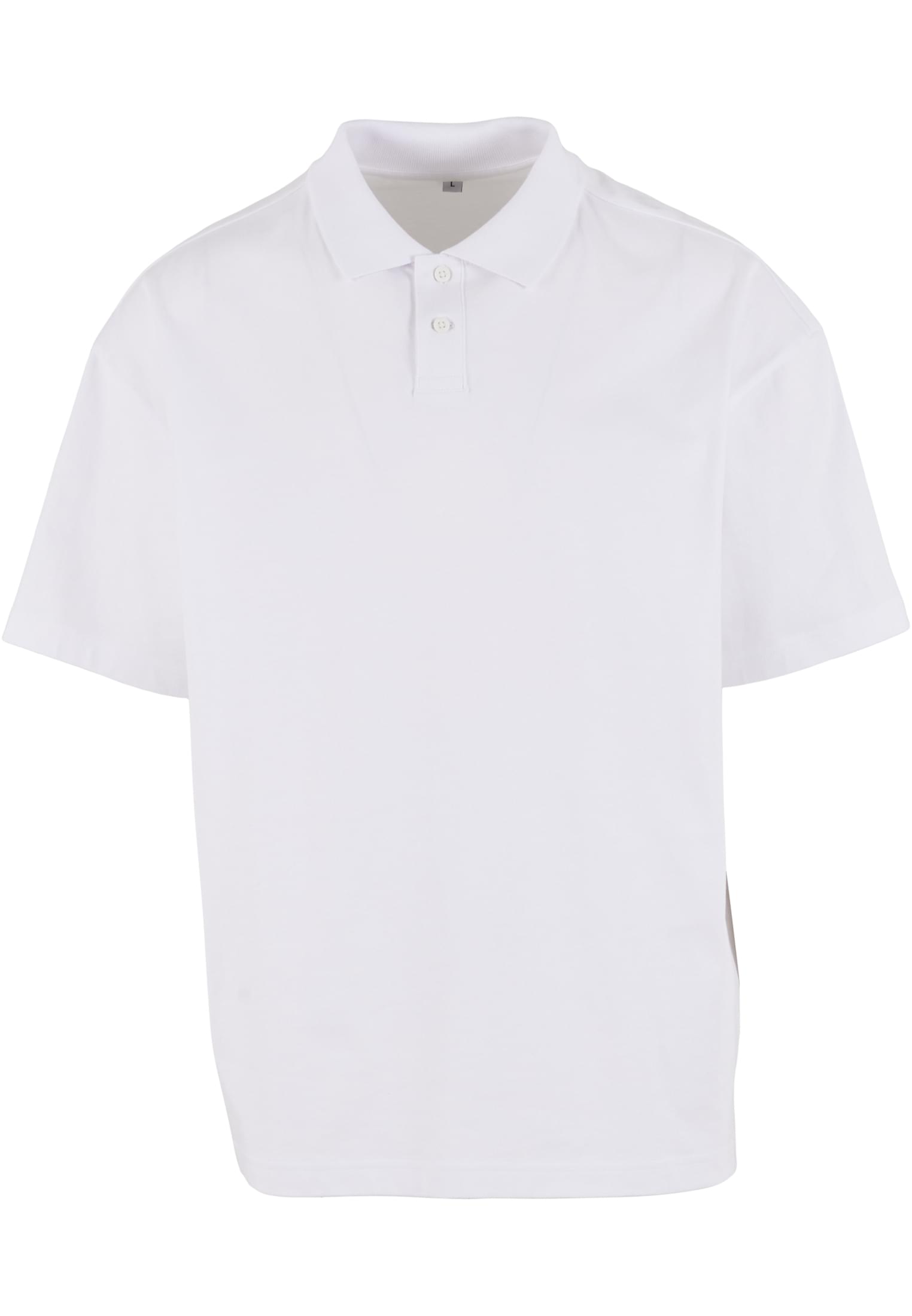 Oversized Polo Shirt white | white