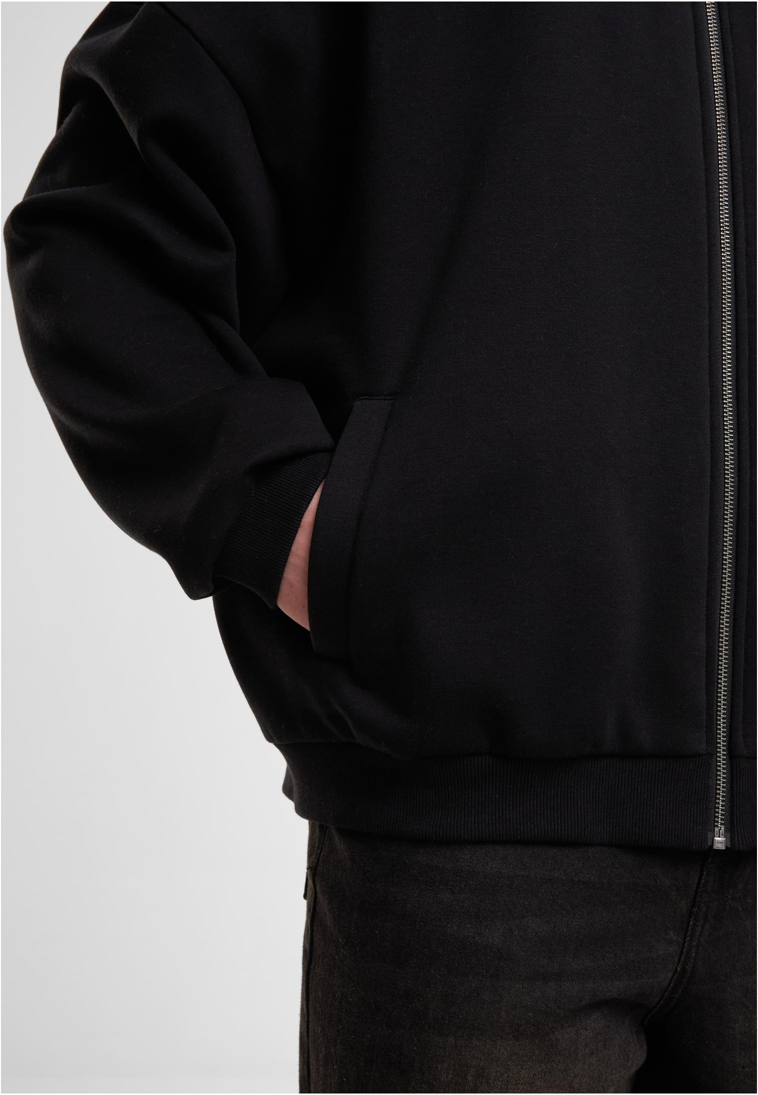 Oversized Zip jacket black | black