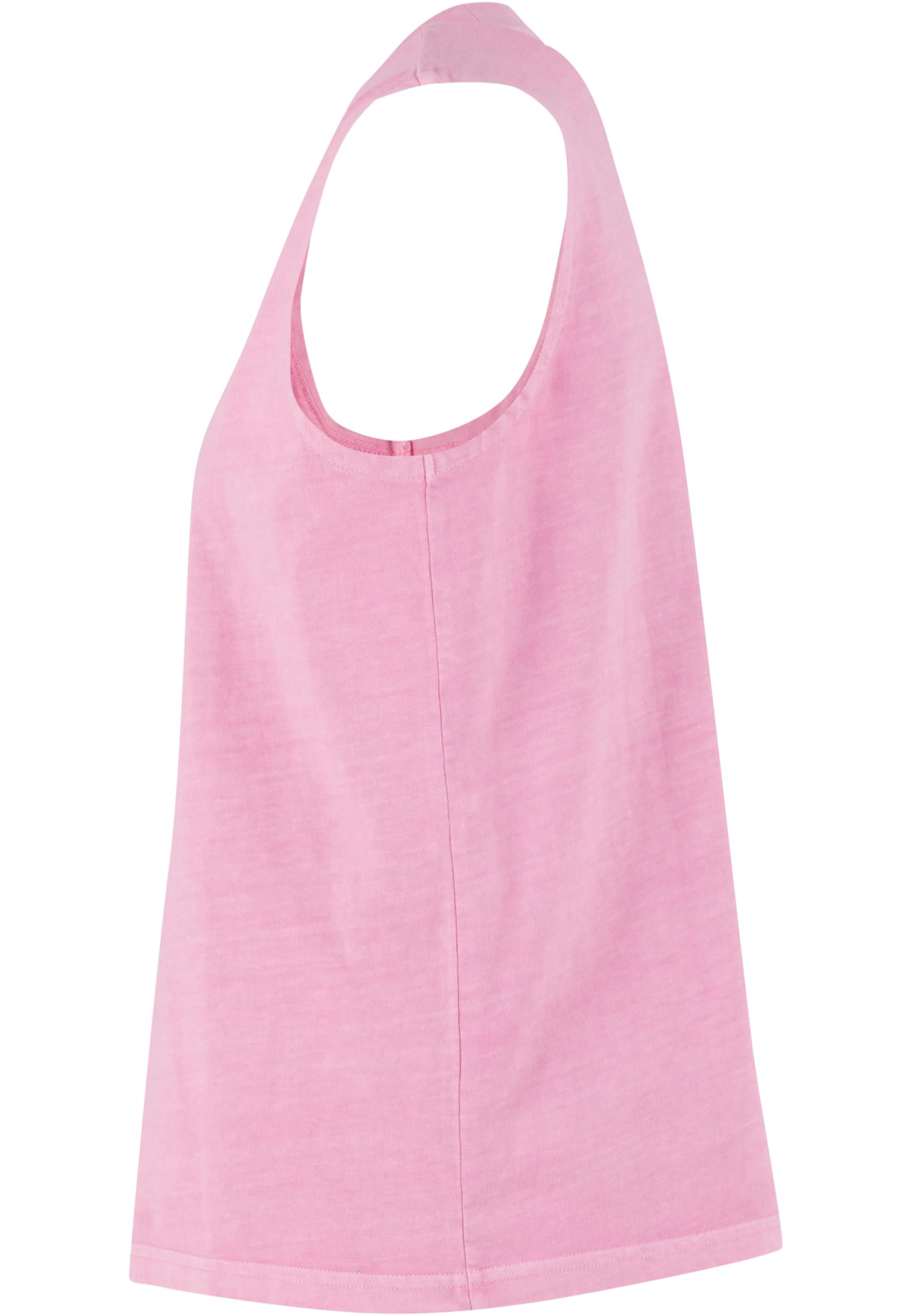 Ladies Vintage Washed Sleeveless Tee coolpink | coolpink