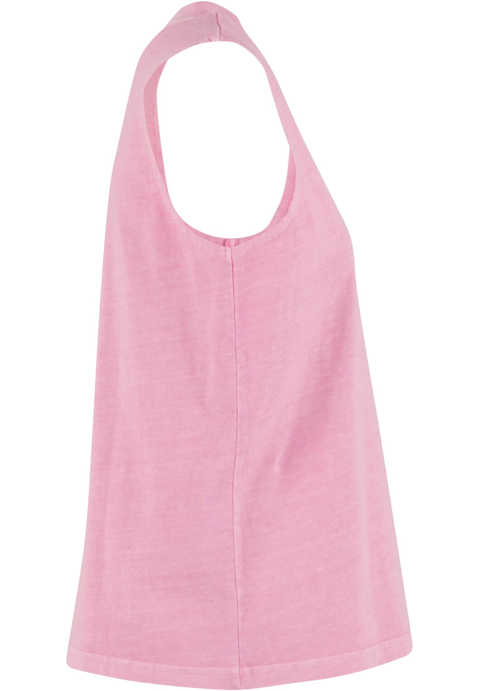 Ladies Vintage Washed Sleeveless Tee coolpink | coolpink
