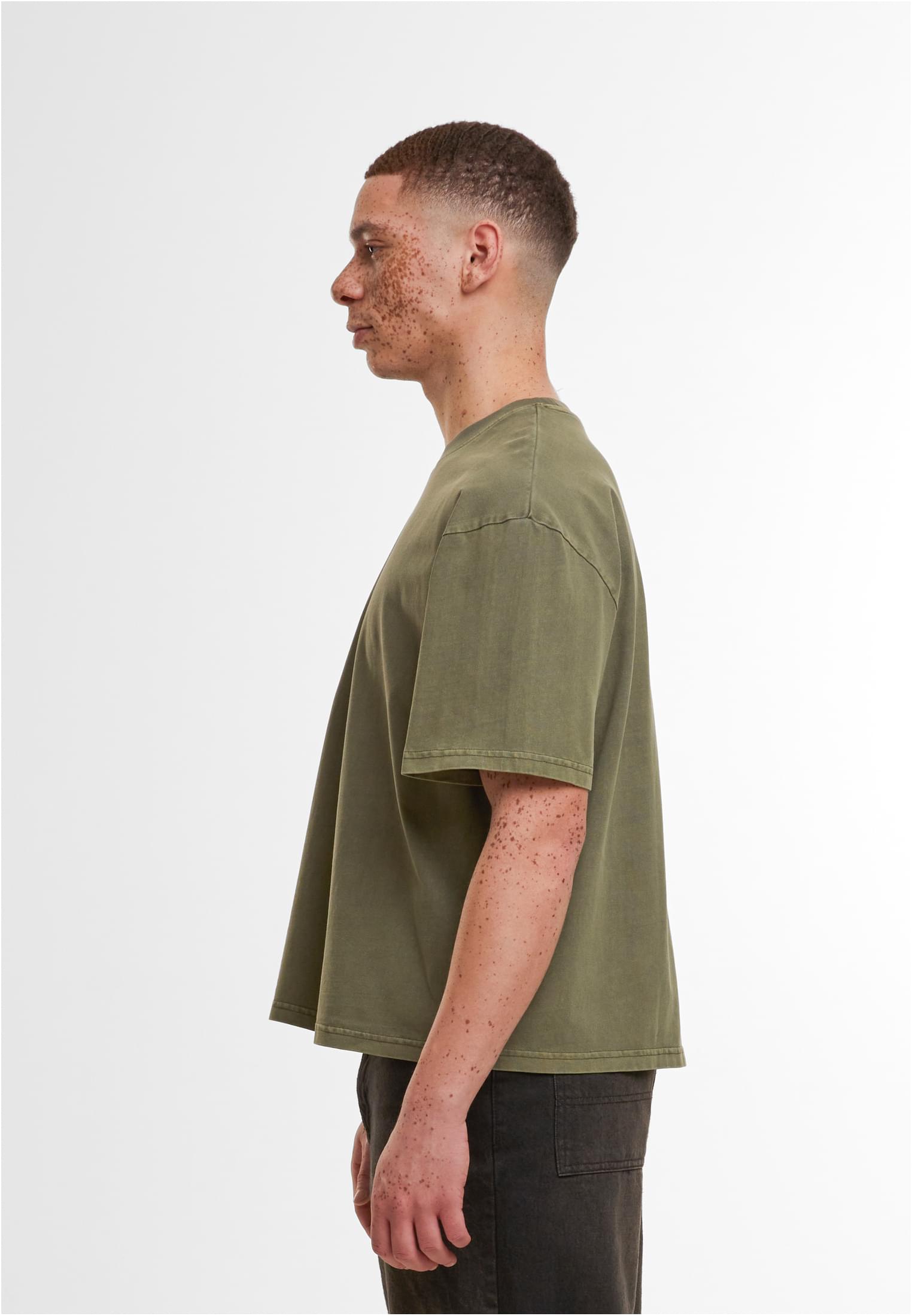 Vintage Cropped Heavy Oversize Tee warmkhaki | warmkhaki