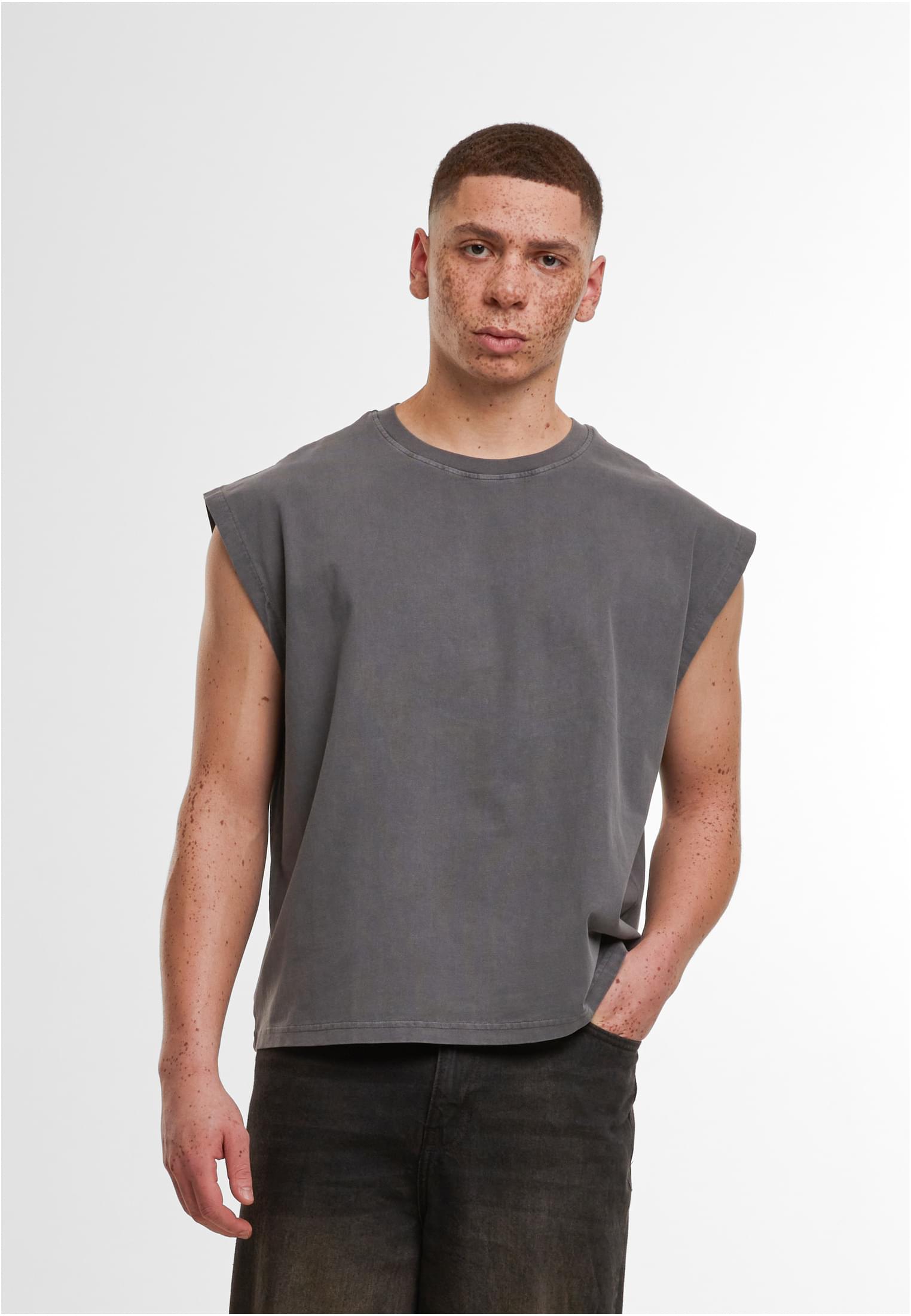 Vintage Cropped Heavy Sleeveless Tee magnet | magnet