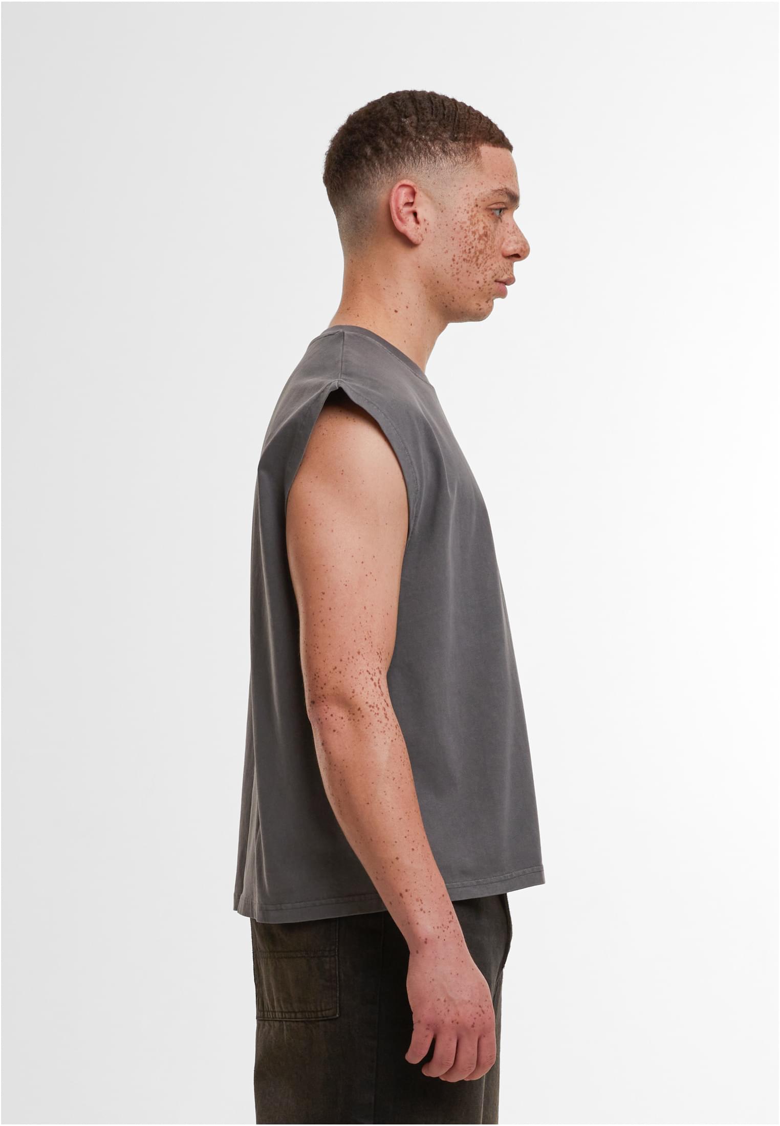 Vintage Cropped Heavy Sleeveless Tee magnet | magnet
