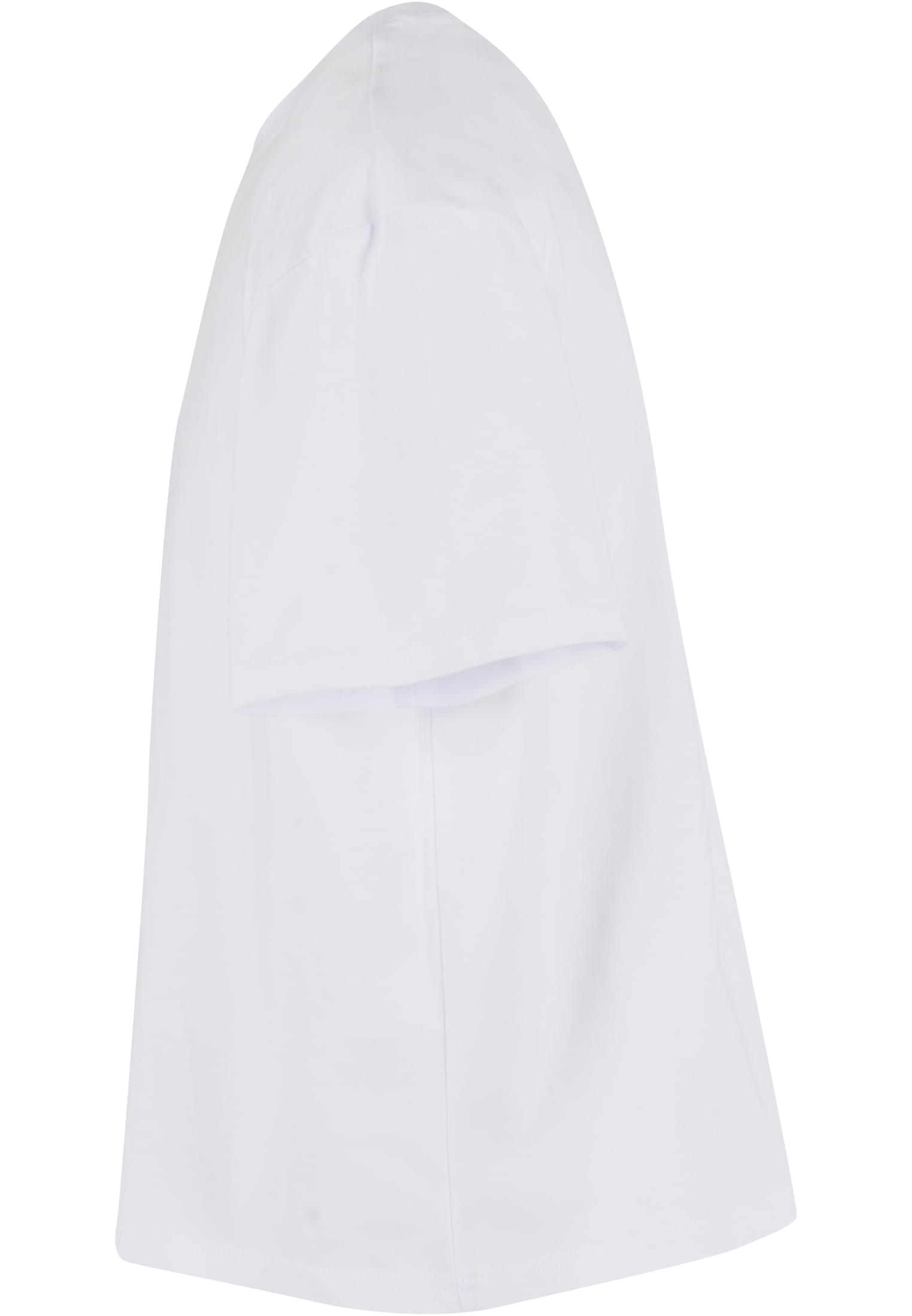 Cropped Oversize Tee white | white