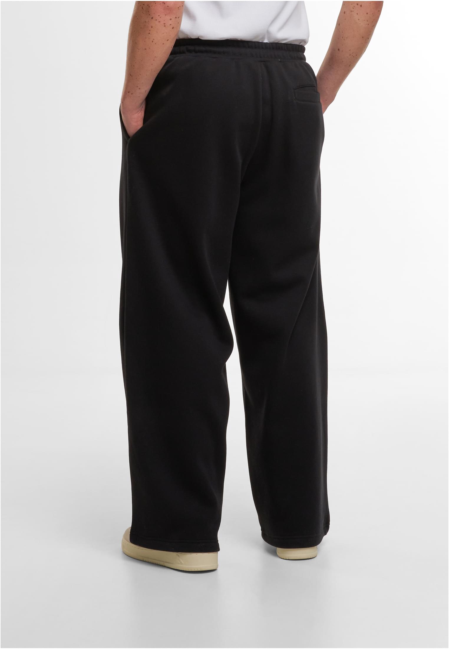 Wideleg Sweatpants black | black
