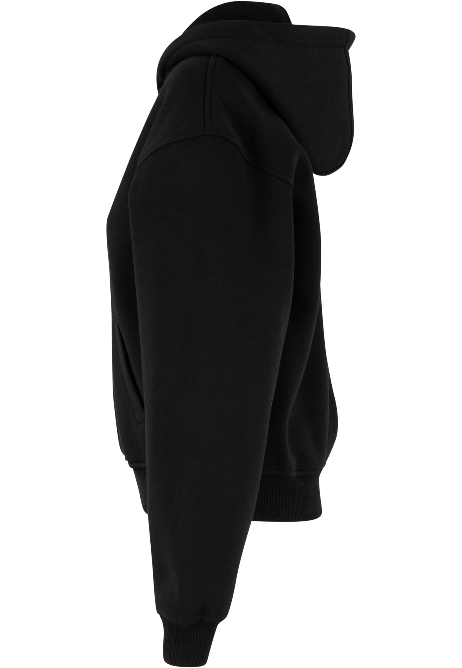 Ladies Loose Fit Hoody black | black